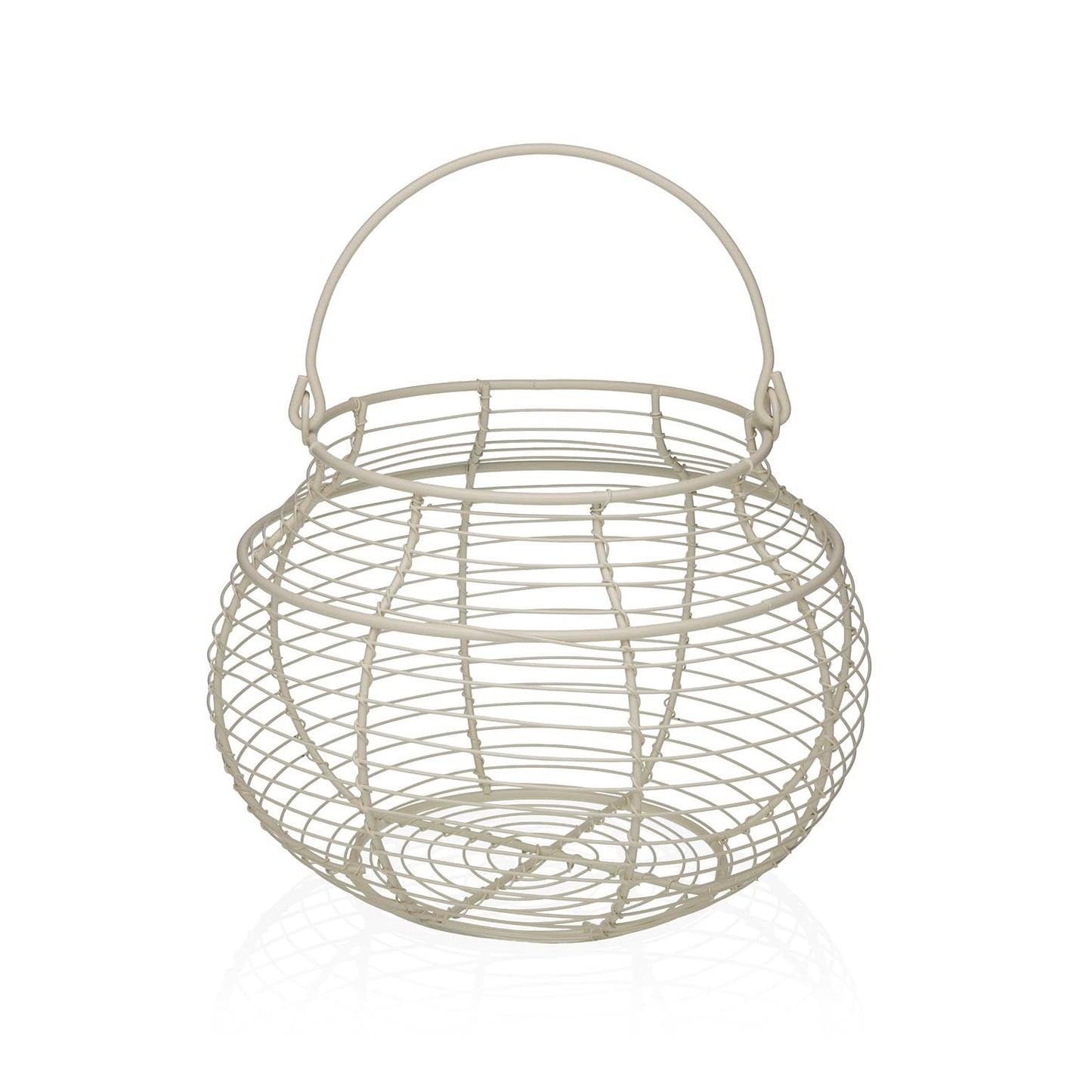 CESTA HUEVOS BLANCA Versaotoño