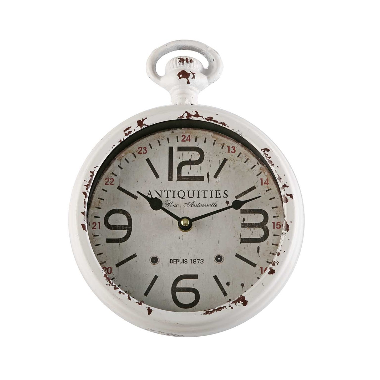 RELOJ BLANCO 22CM VERSA 2026 JUNIO