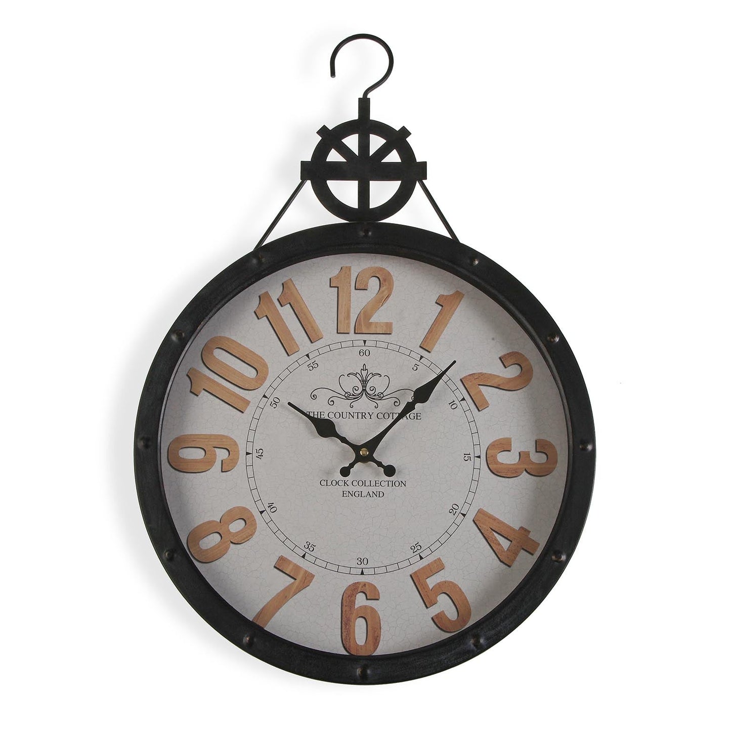 RELOJ PARED METAL CROWN VERSA 2026 JUNIO
