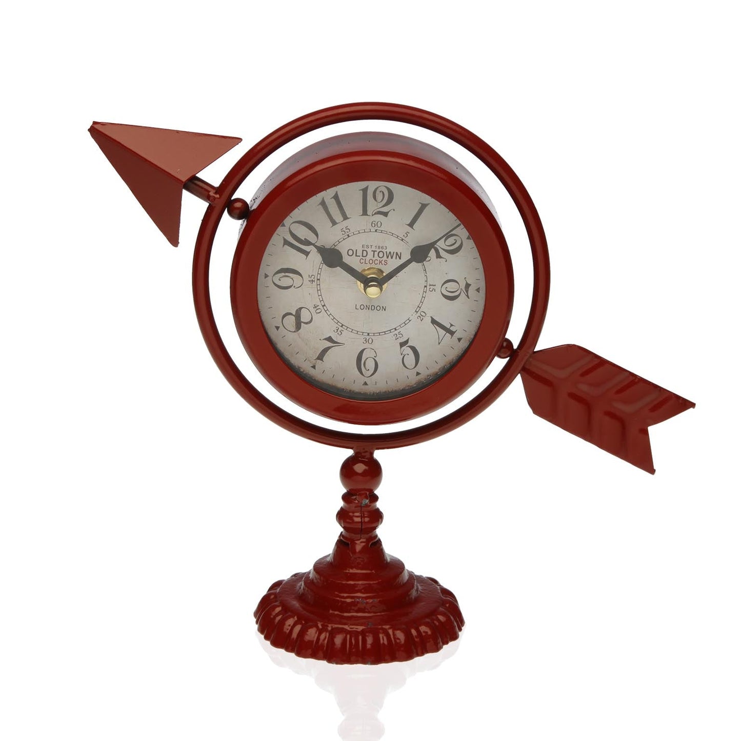 RELOJ MESA FLECHA GRANATE VERSA 2026 JUNIO