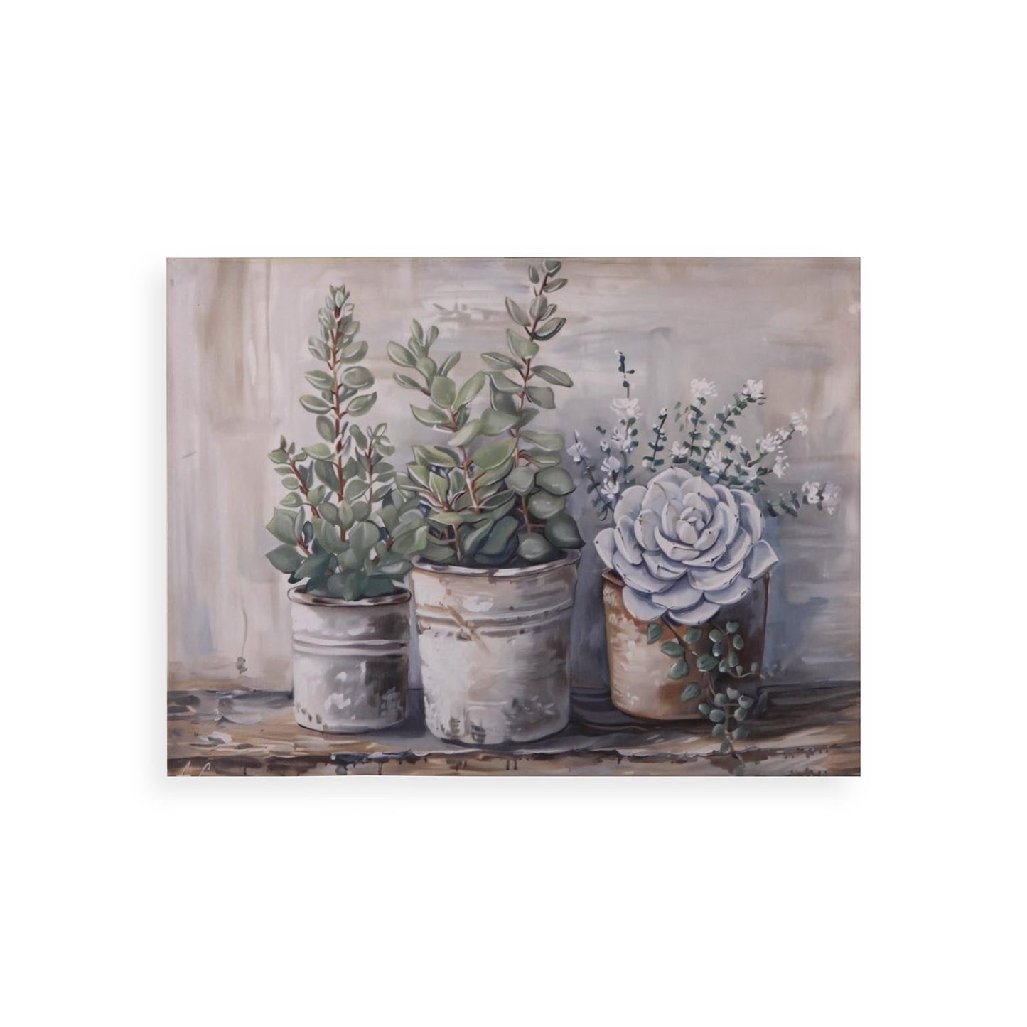 CUADRO LIENZO JARRONES 30 X 40 Versaotoño