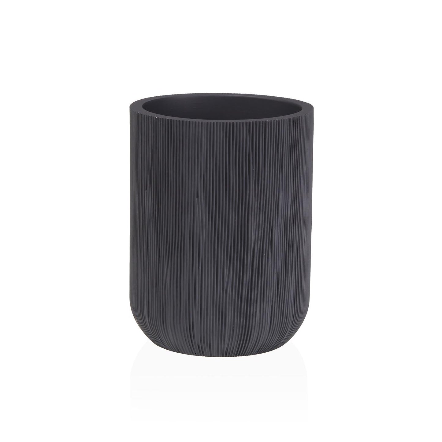 VASO PORTACEPILLOS GRIS OSCURO Versaotoño