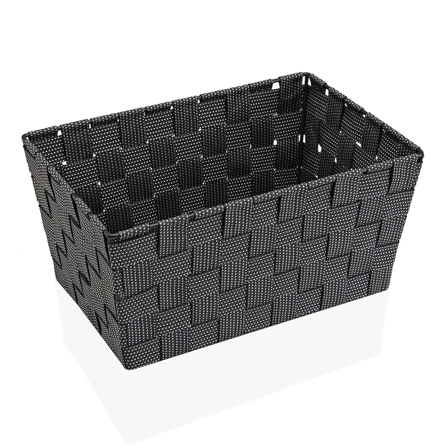 CESTA GRANDE GRIS PUNTOS Versaotoño