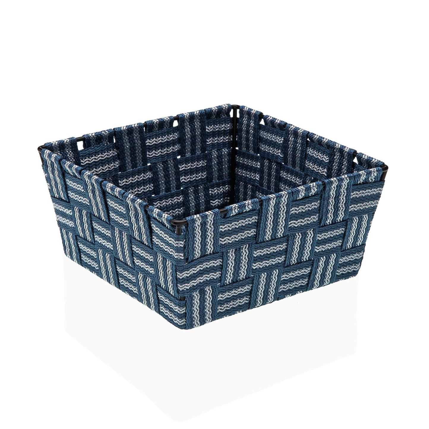 CESTA CUADRADA AZUL Versaotoño