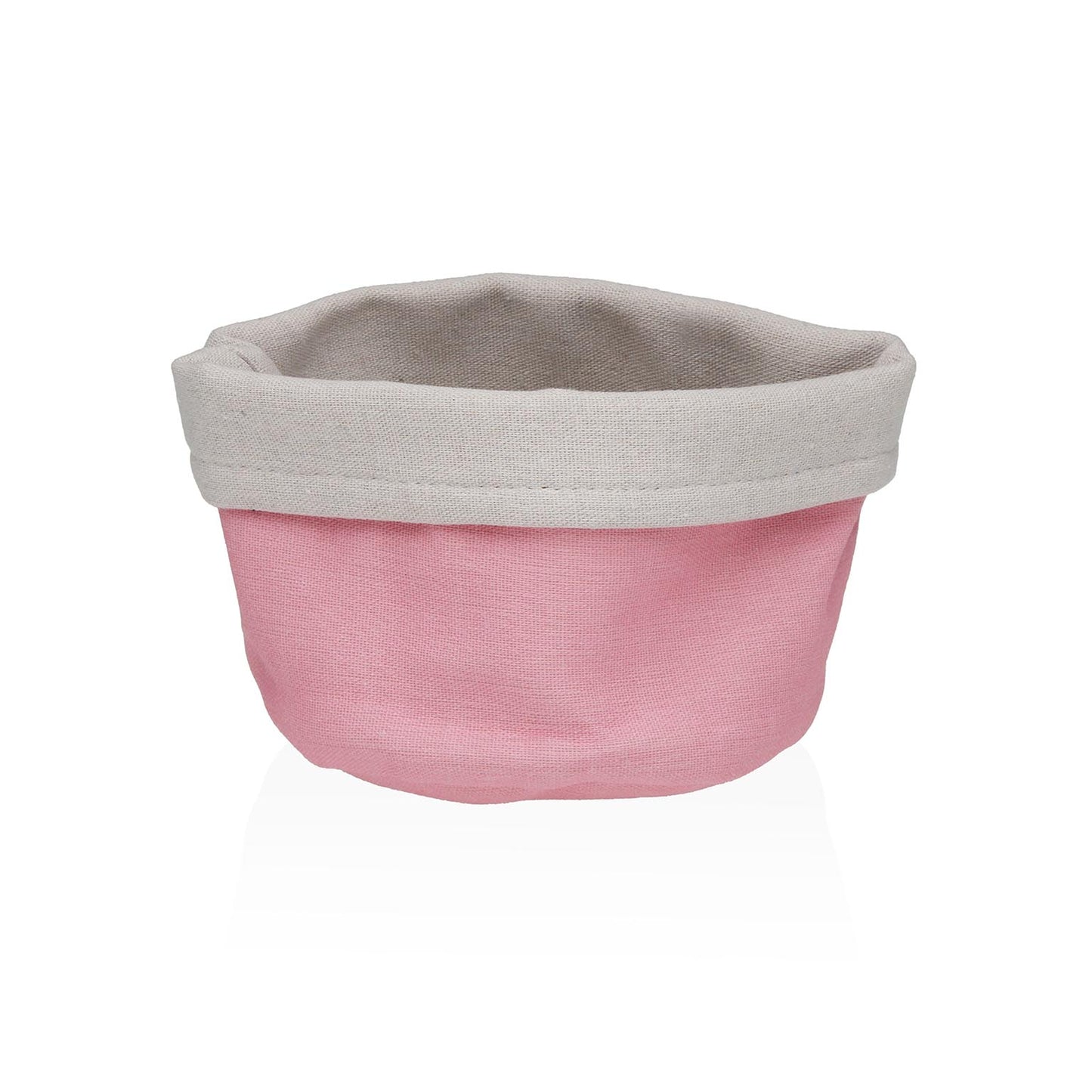 CESTA TEXTIL FLOWERS ROSA VERSA 2026 JUNIO
