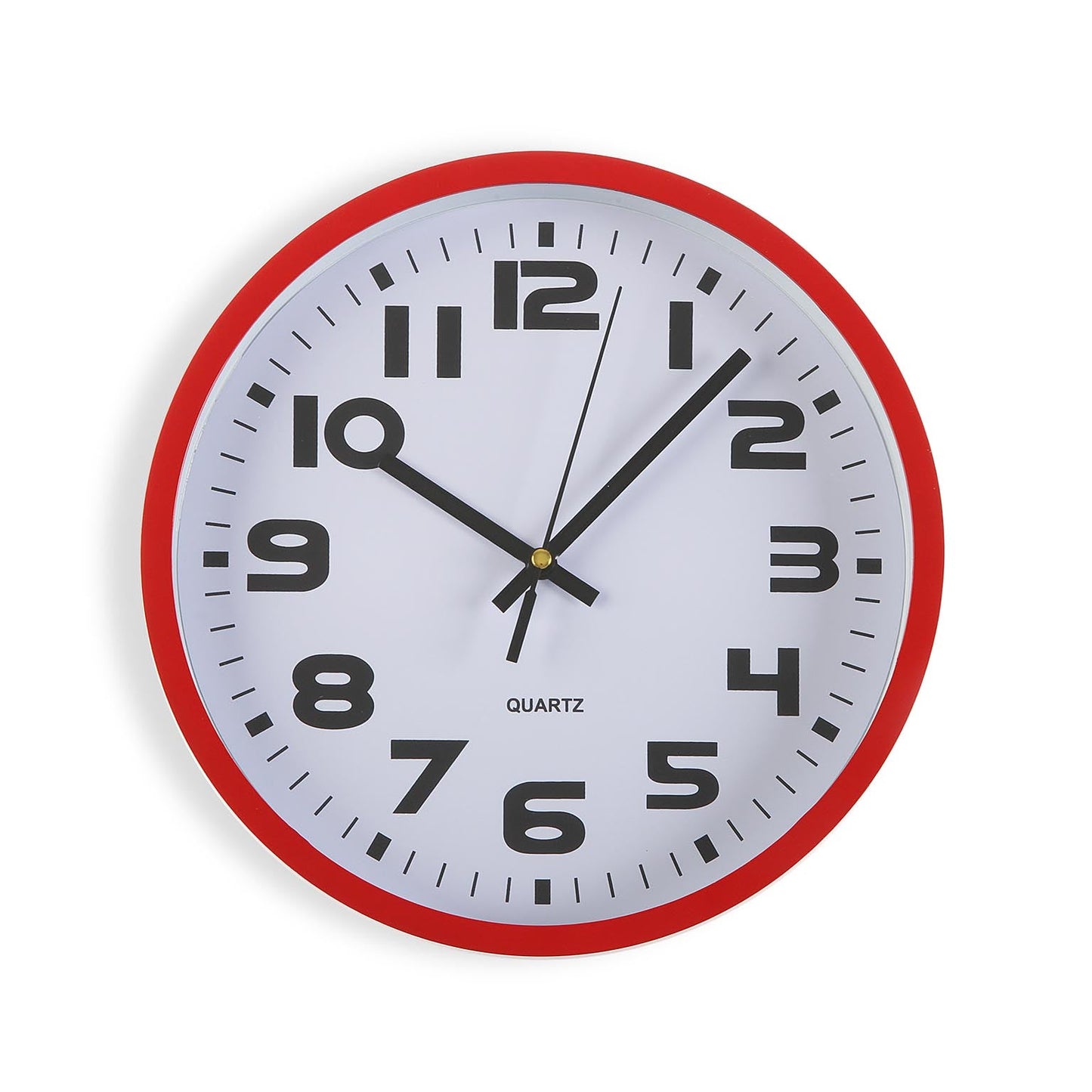 RELOJ COCINA ROJO 25 CM VERSA 2026 JUNIO
