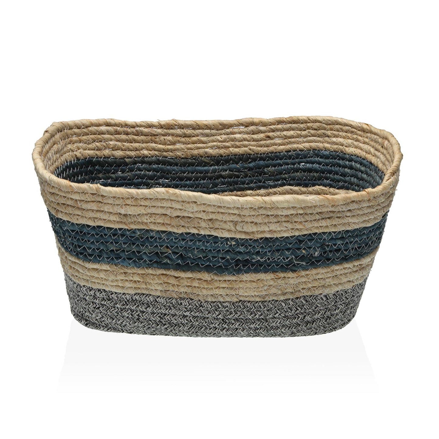 CESTA RECTANGULAR AZUL Versaotoño