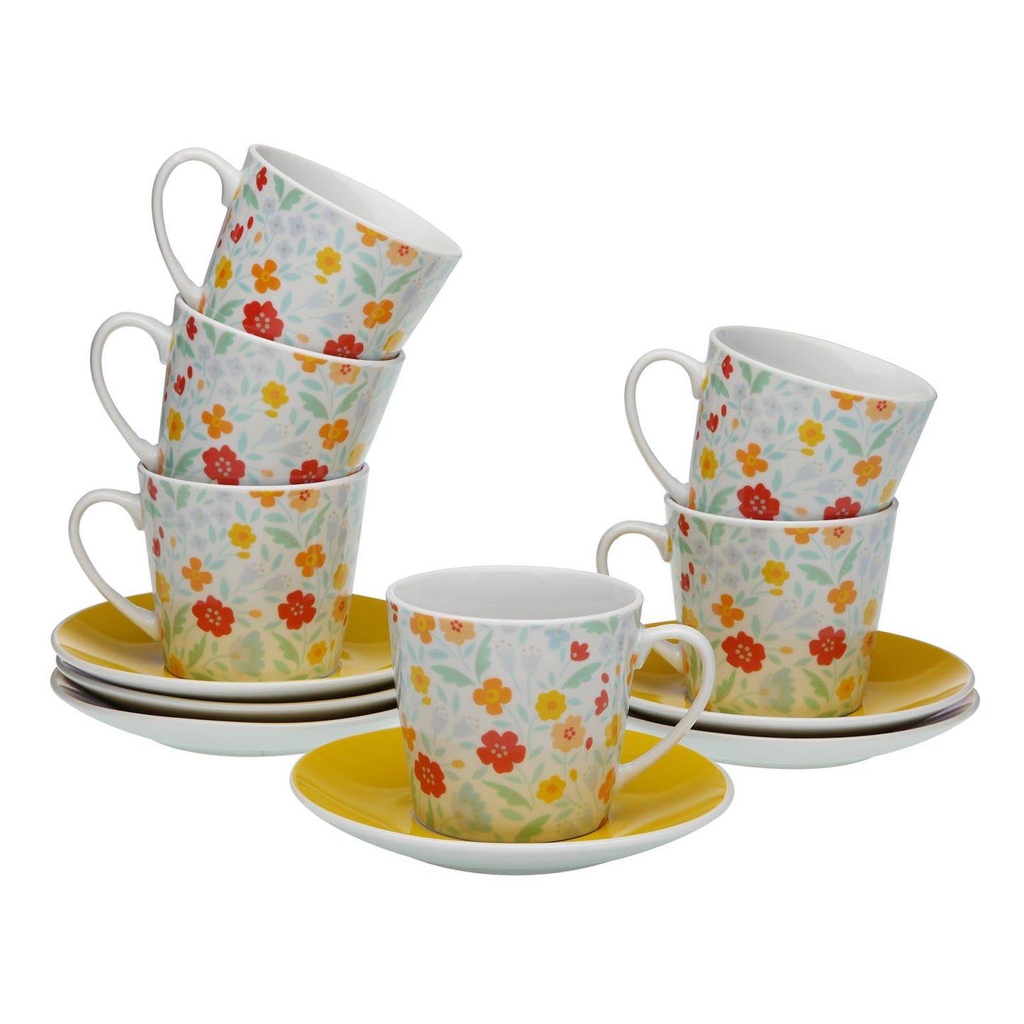 SET 6 TAZAS TE C/P FLANDES Versaotoño