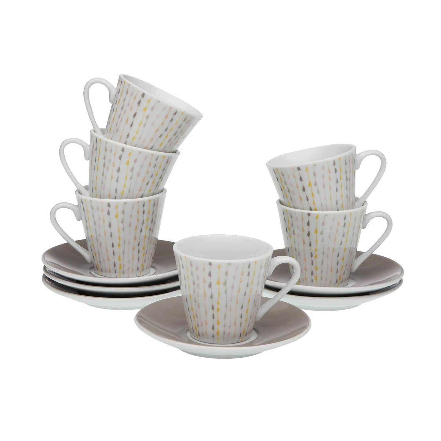 SET 6 TAZAS CAFE NORDIC DROP VERSA 2026 JUNIO