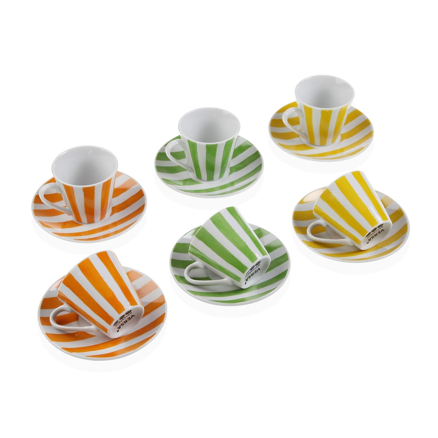 SET 6 CAFÉ /PLATO RAYAS CITRUS VERSA 2026 JUNIO