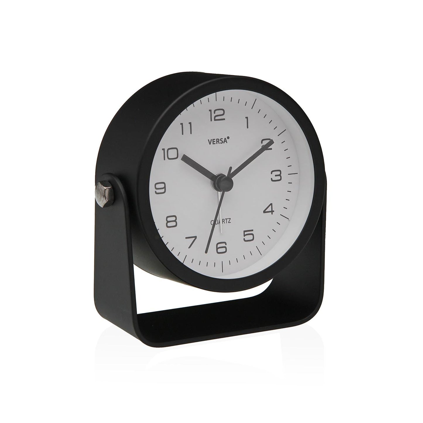 RELOJ DE MESA DESPERTADOR ALURA NEGRO VERSA 2026 JUNIO