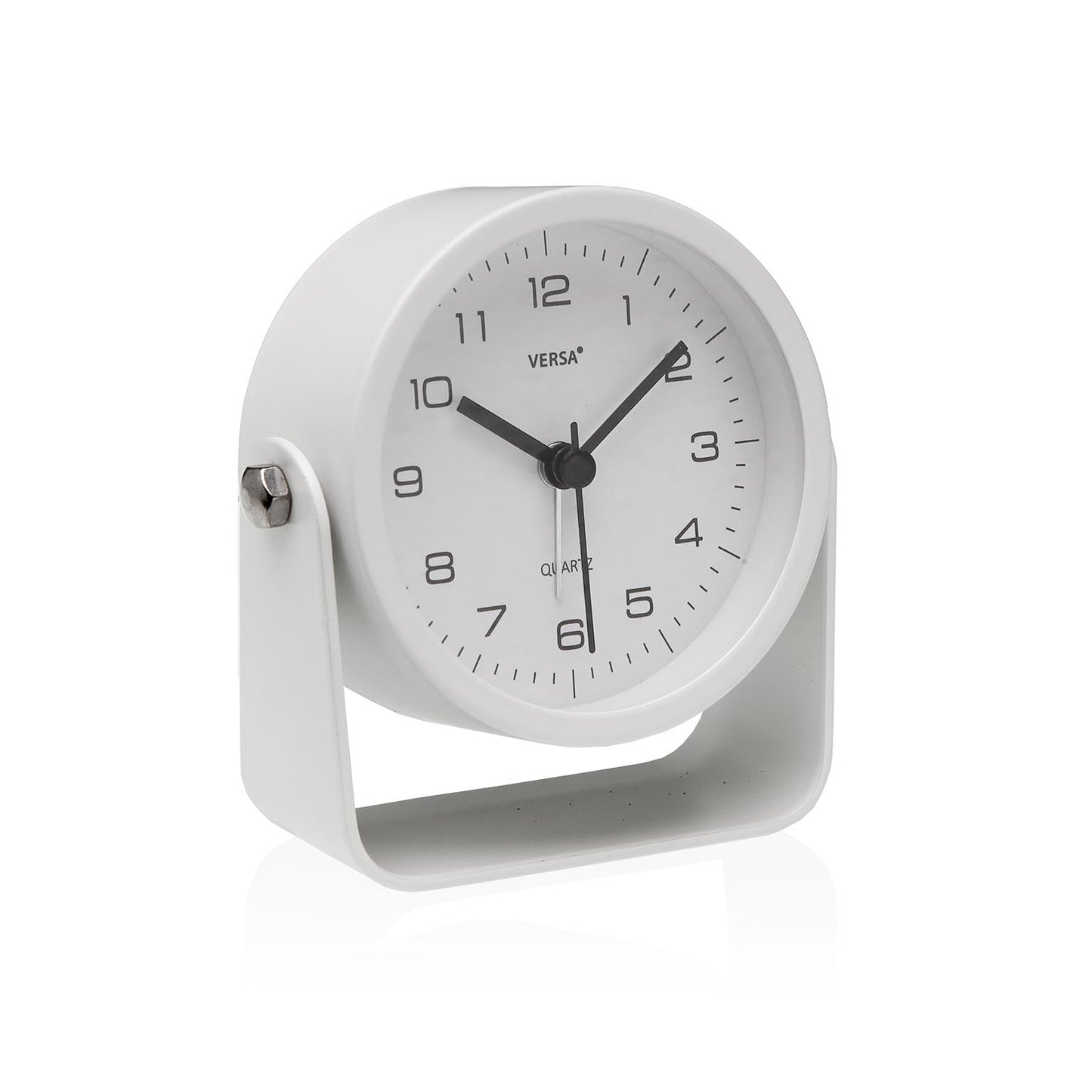 RELOJ DE MESA DESPERTADOR ALURA BLANCO Versaotoño
