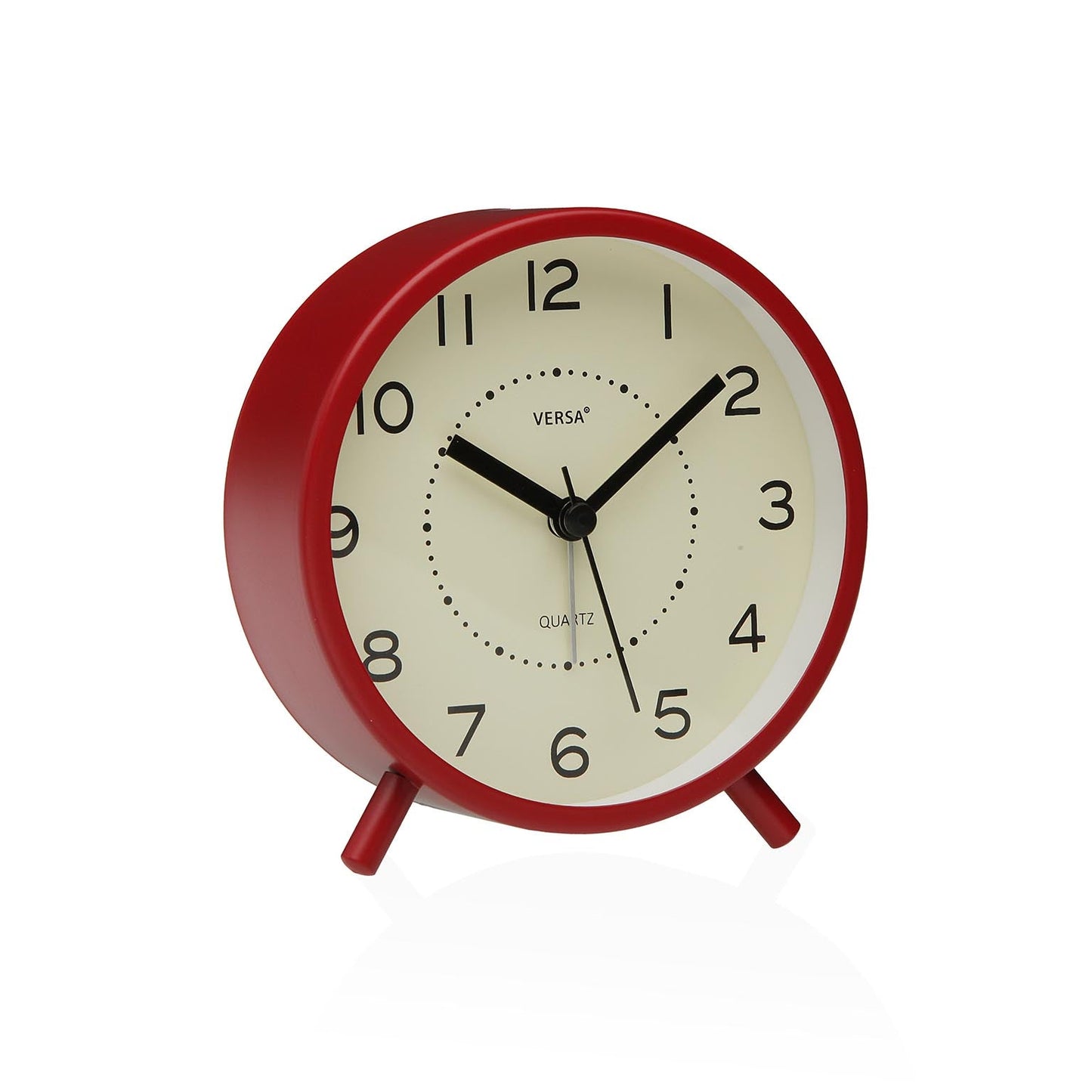 RELOJ DE MESA DESPERTADOR ZEAL ROJO VERSA 2026 JUNIO