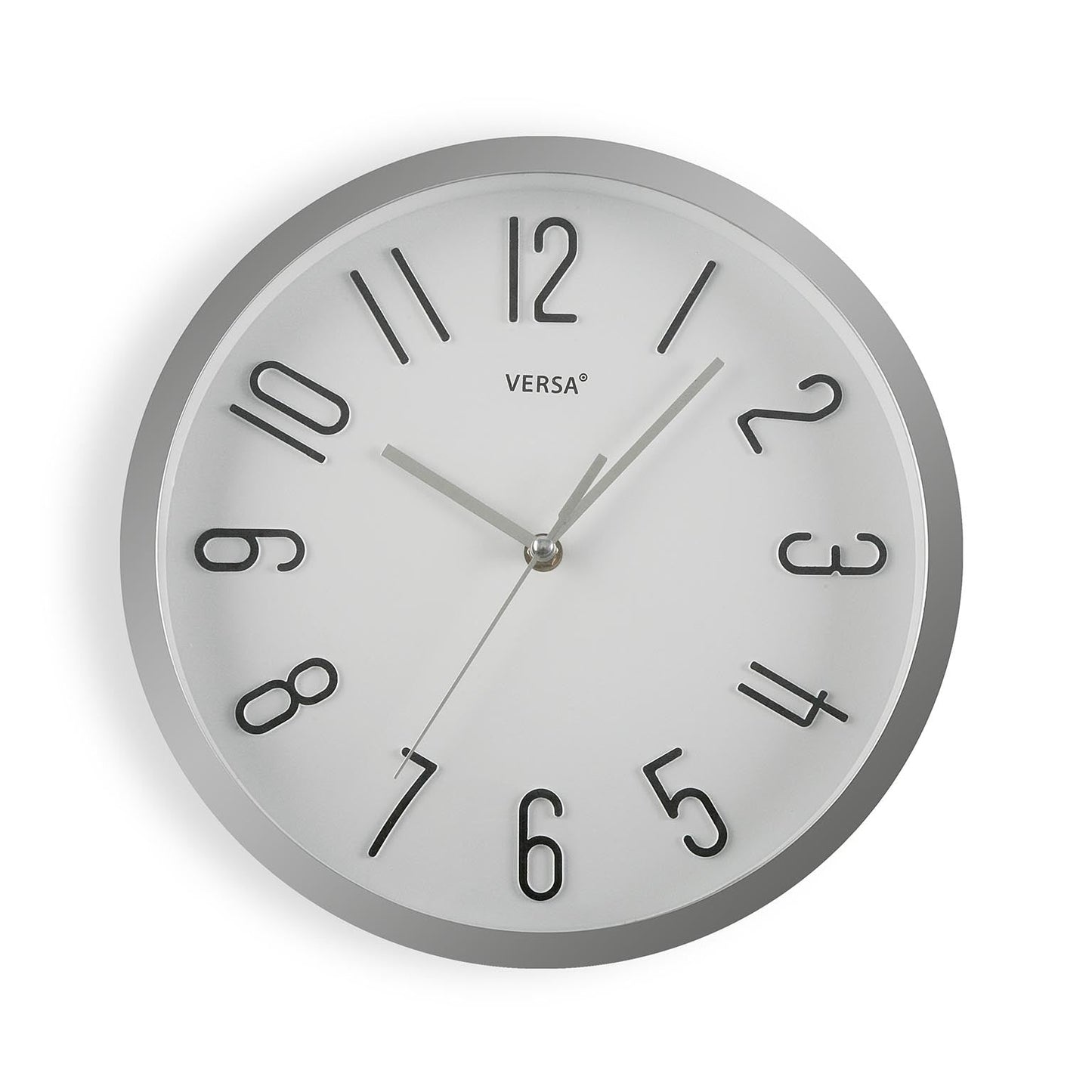 RELOJ DE PARED PLATEADO DIA 30 Versaotoño