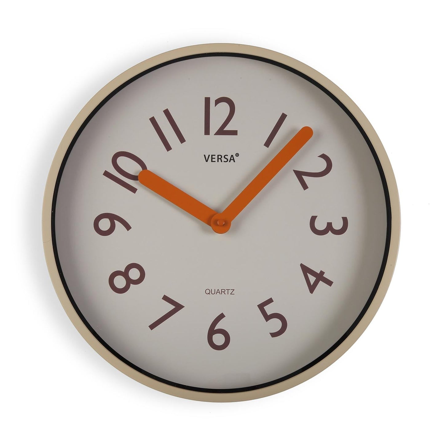 RELOJ COCINA CREMA 30CM VERSA 2026 JUNIO
