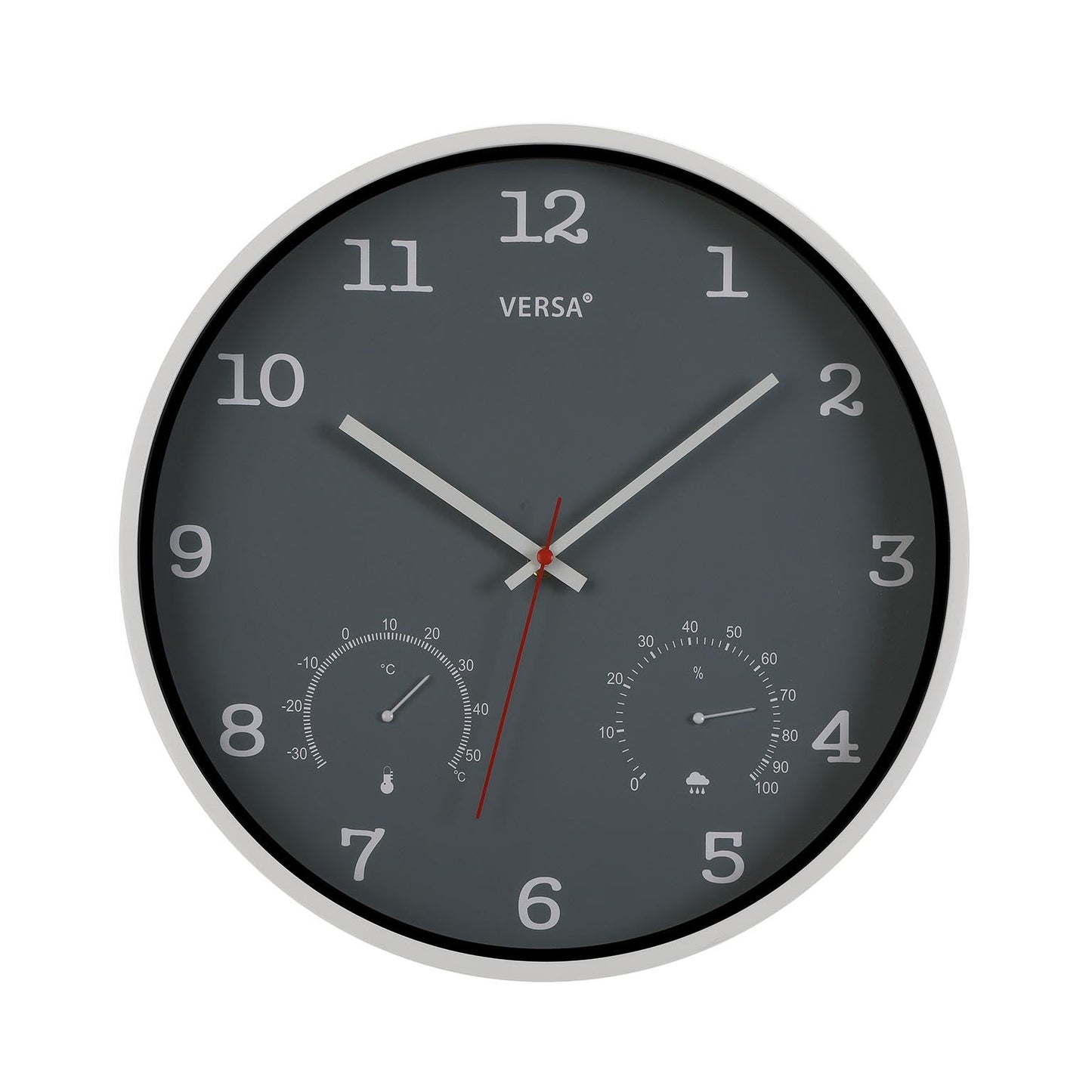 RELOJ DE PARED GRIS Versaotoño