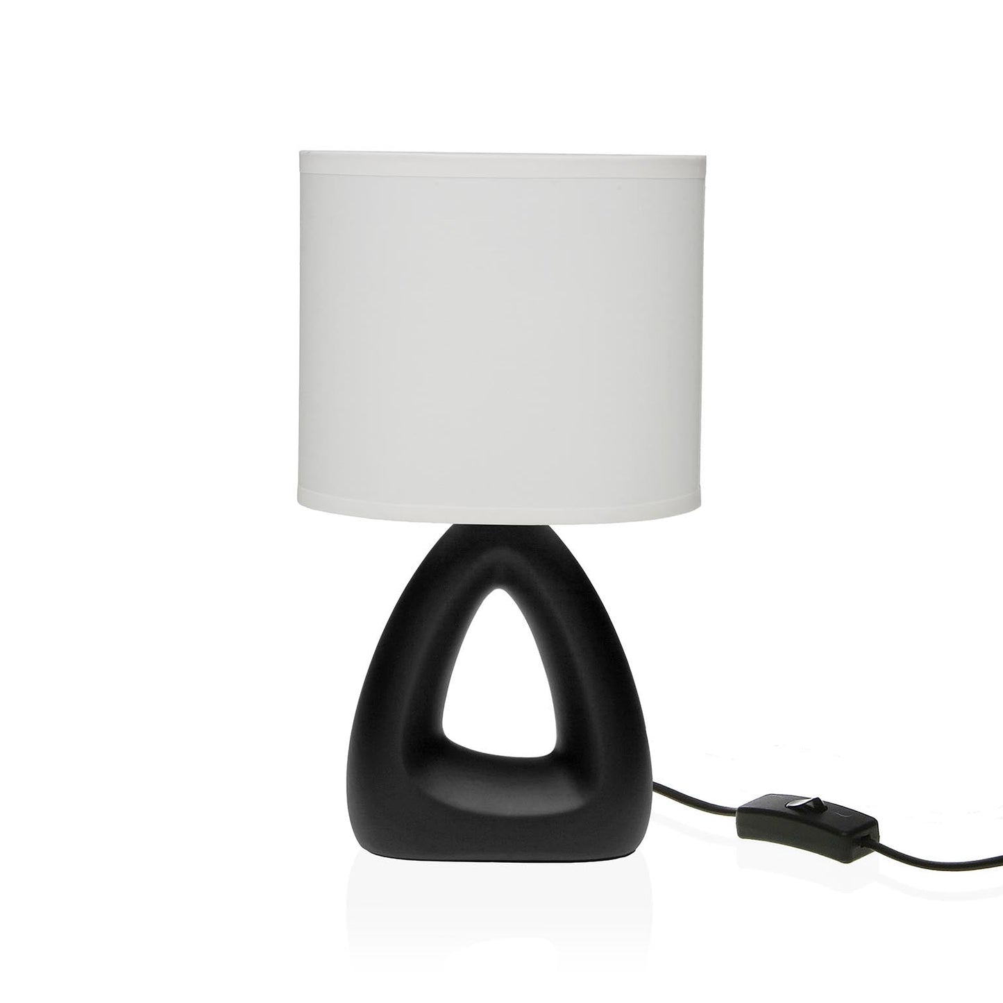 LAMPARA DE MESA NINBA NEGRA VERSA FEBRERO