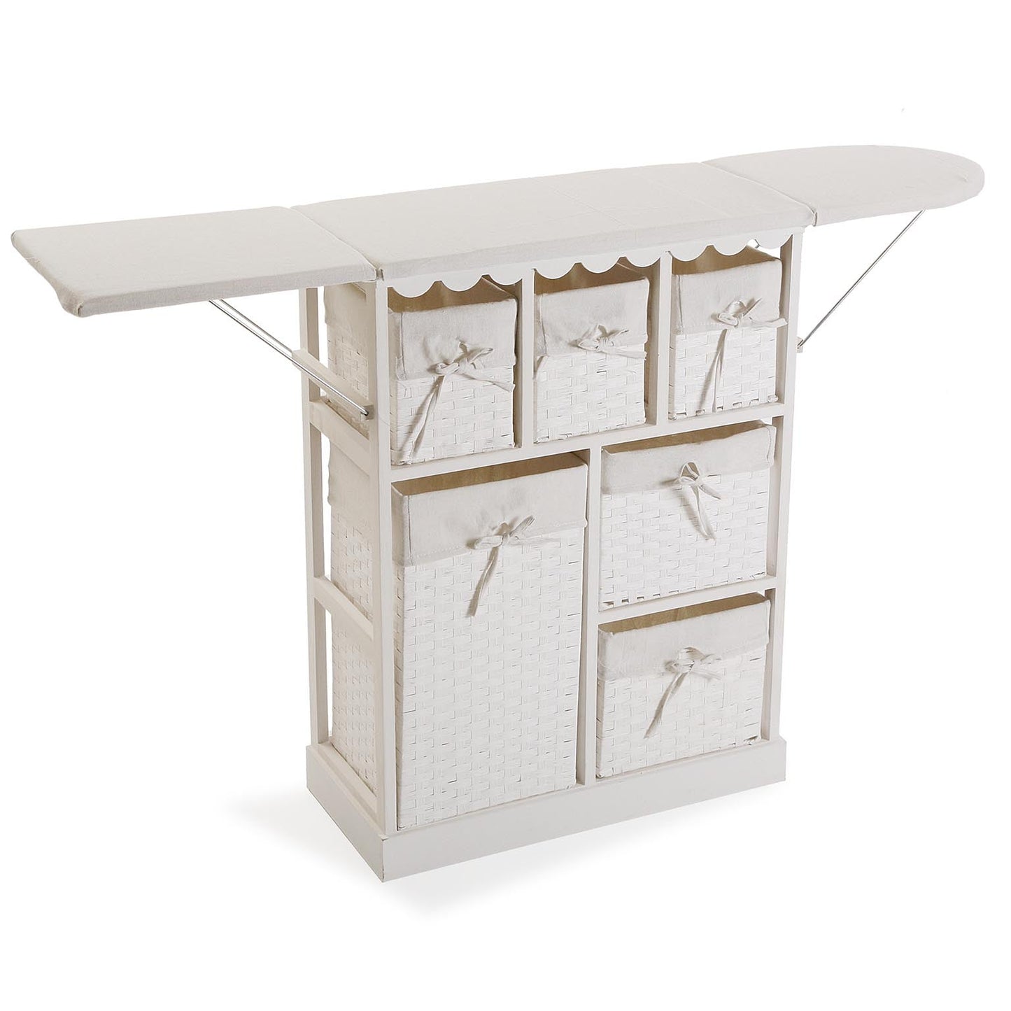 MUEBLE C/ CESTAS BLANCO BASIC Versaotoño