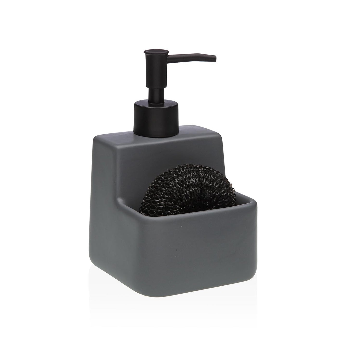 DISPENSADOR ESTROPAJERO GRIS VERSA FEBRERO