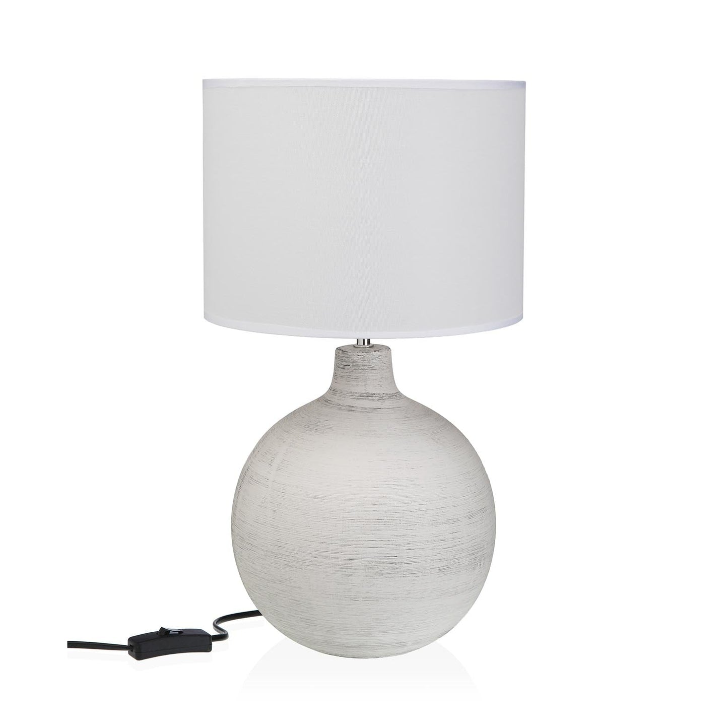 LÁMPARA DE MESA CERAMICA DEWAS BLANCA VERSA 2026 JUNIO