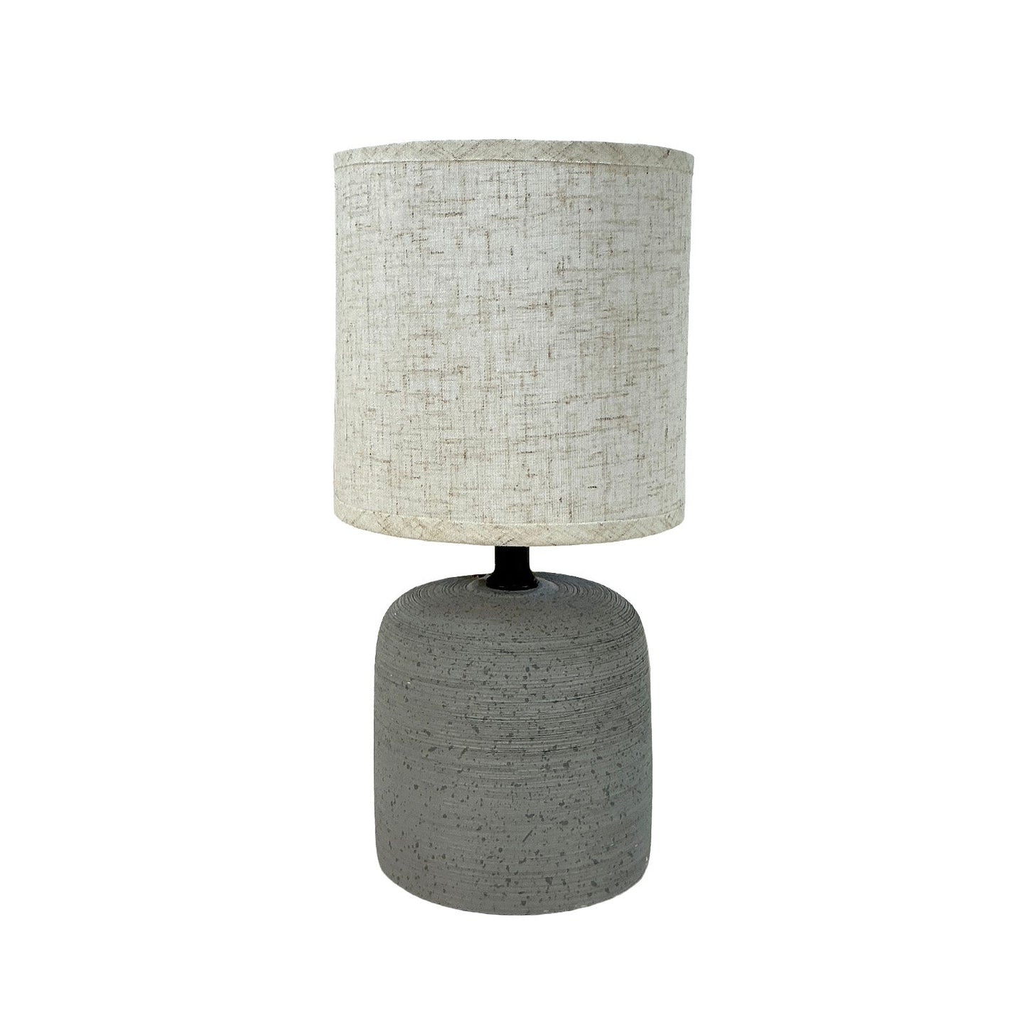 LÁMPARA MESA BRAVE GRIS OSCURO VERSA FEBRERO