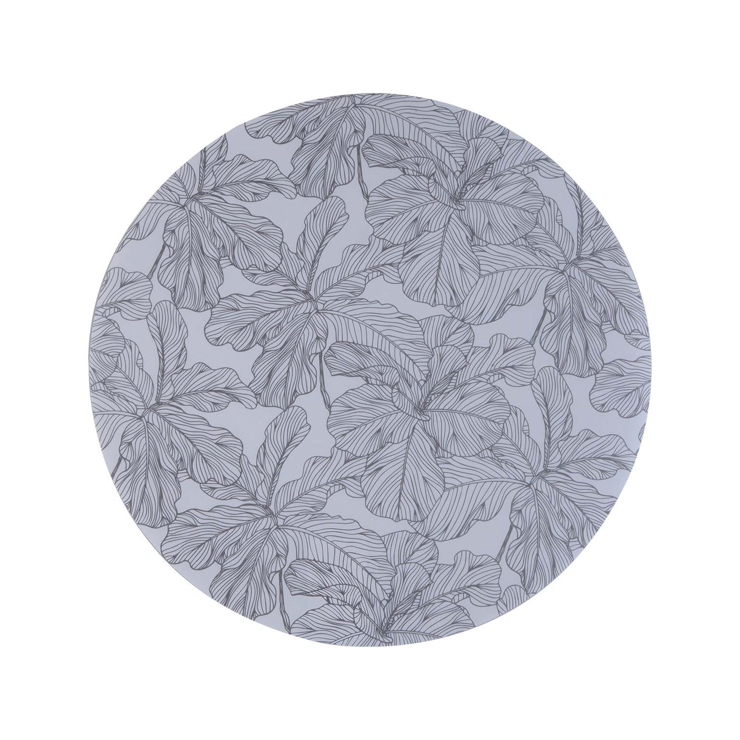 SALVAMANTEL PLAM GREY REDONDO Versaotoño
