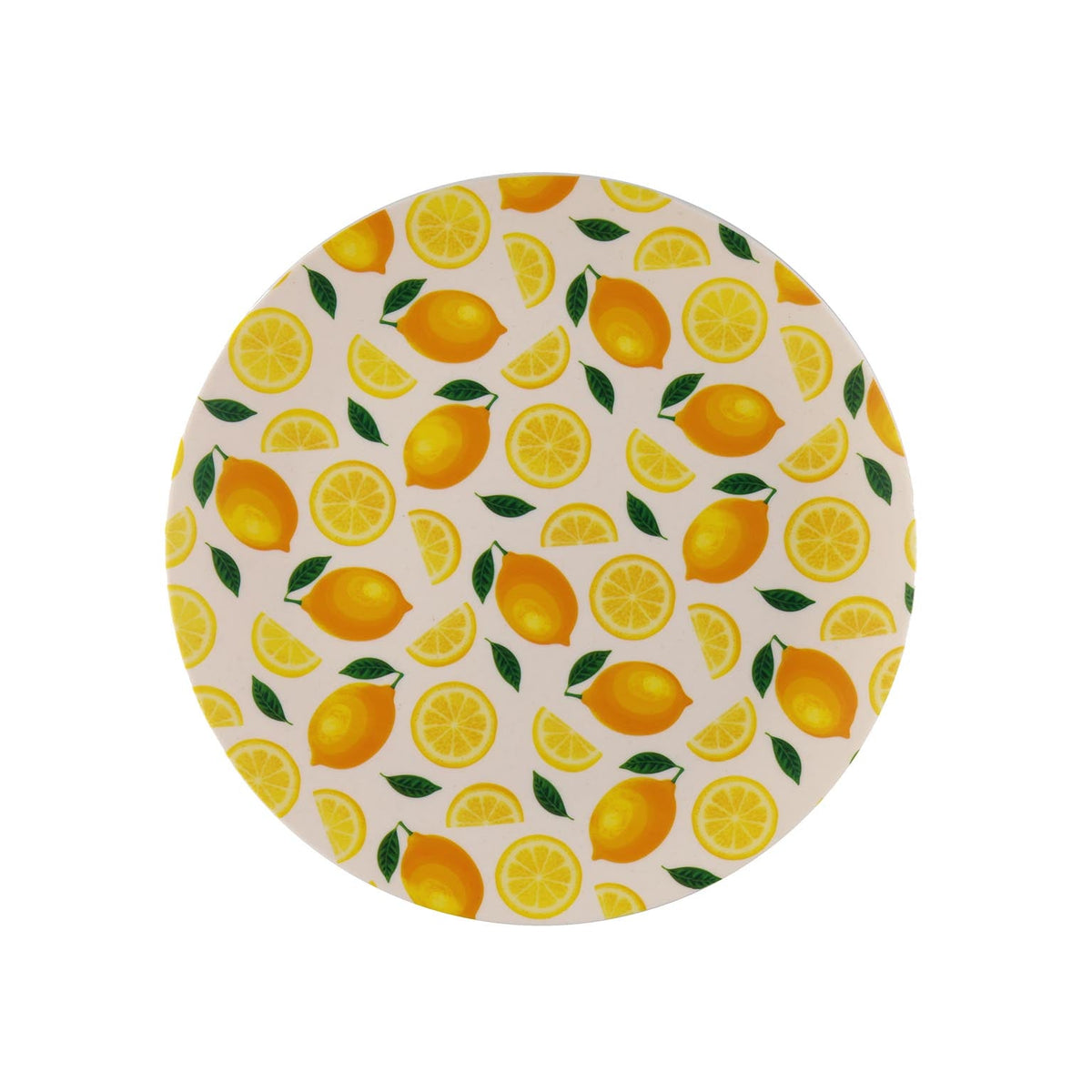 PLATO REDONDO LIMONES 25CM VERSA 2026 JUNIO