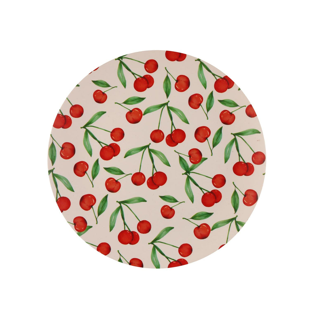PLATO REDONDO CEREZAS 25CM VERSA 2026 JUNIO