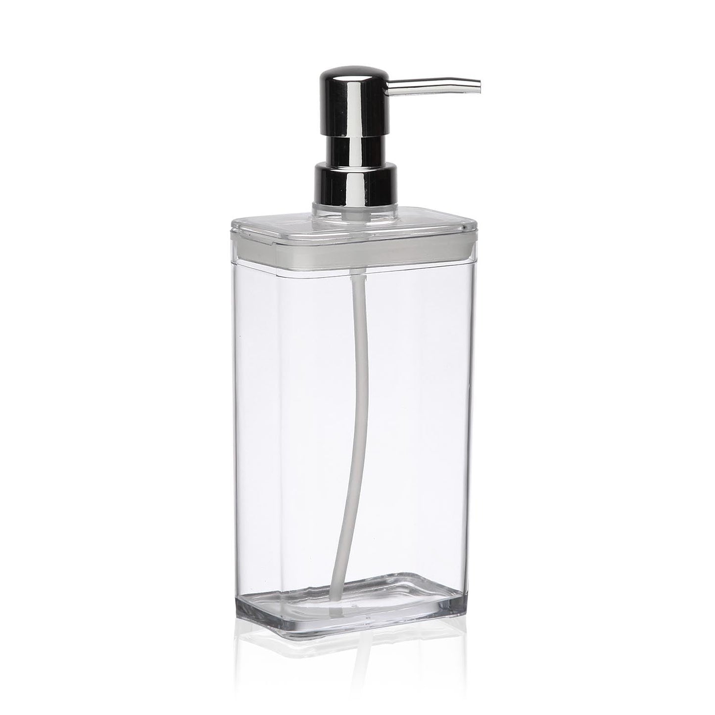 DISPENSADOR JABON TRANSPARENTE VERSA 2026 JUNIO