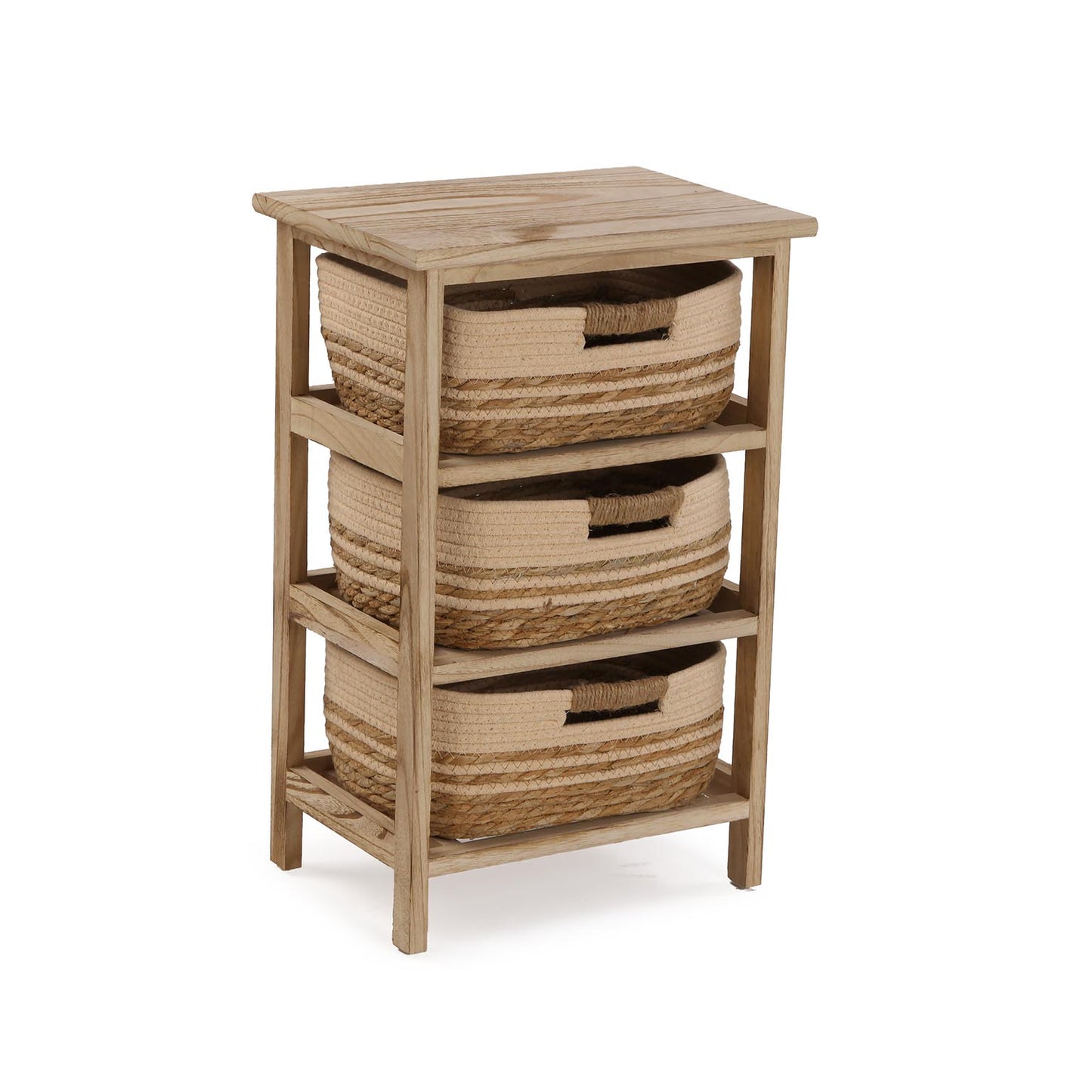 CAJONERA BAÑO 3 CESTAS COLOR BEIGE VERSA 2026 JUNIO