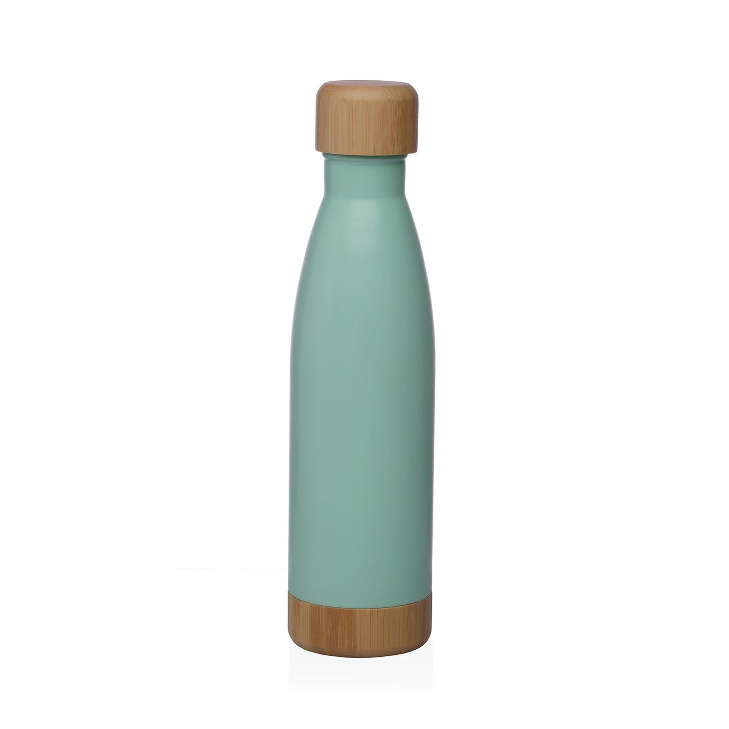 BOTELLA VERDE MATE 500ML ACERO INOXIDABLE VERSA 2026 JUNIO