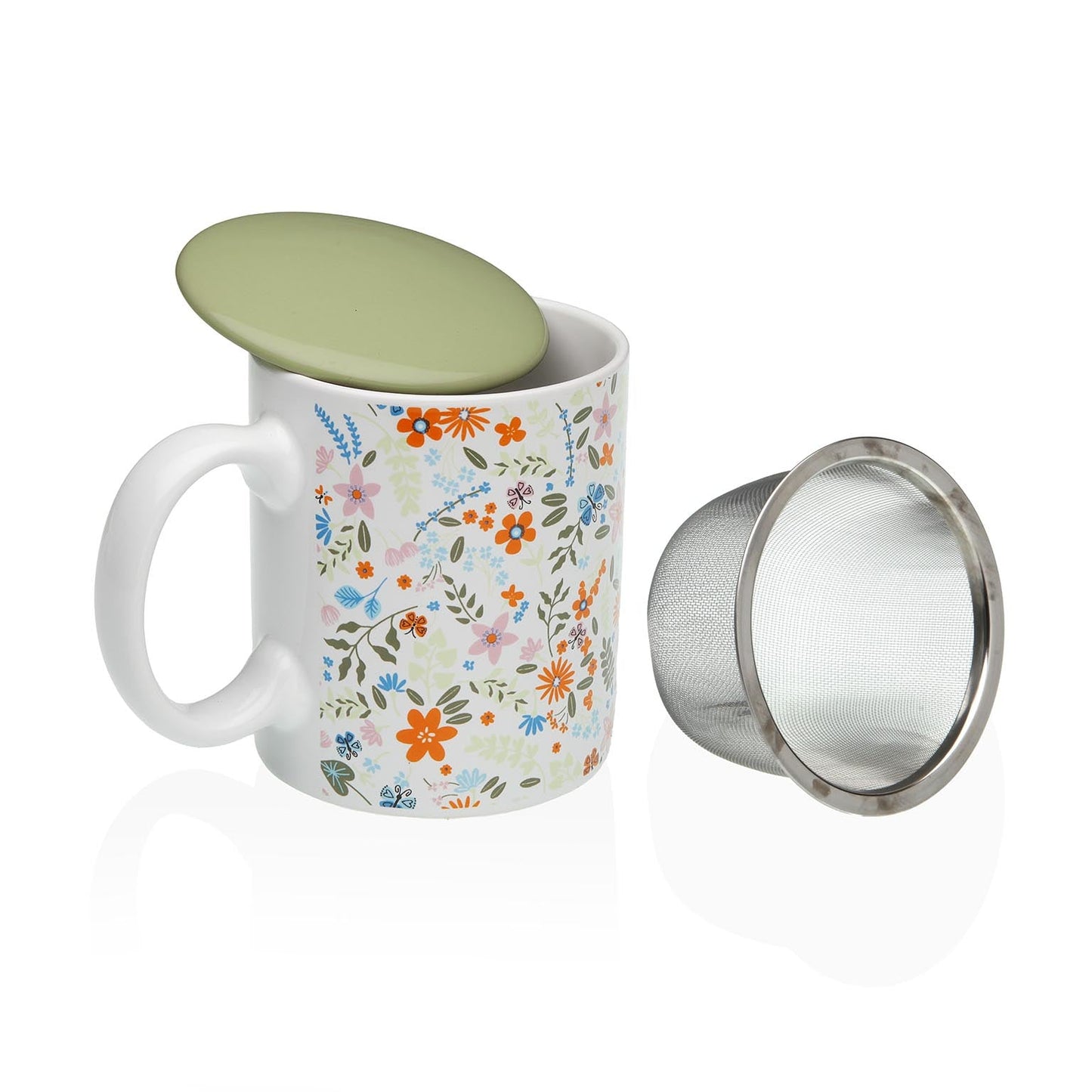 TAZA INFUSION FLOWERS Versaotoño