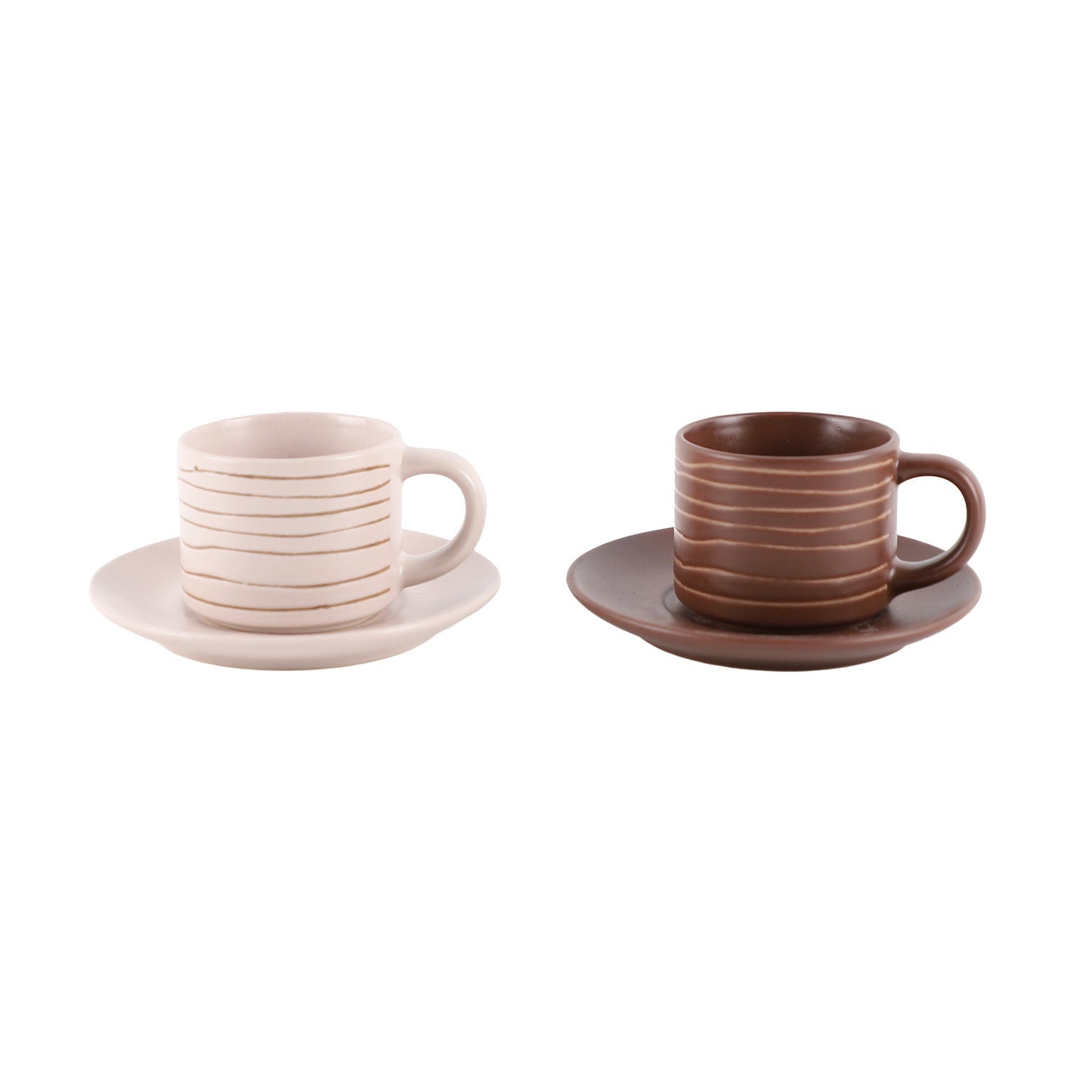 SET 6 CAFE TAZAS C/PLATO BROWNIE VERSA FEBRERO