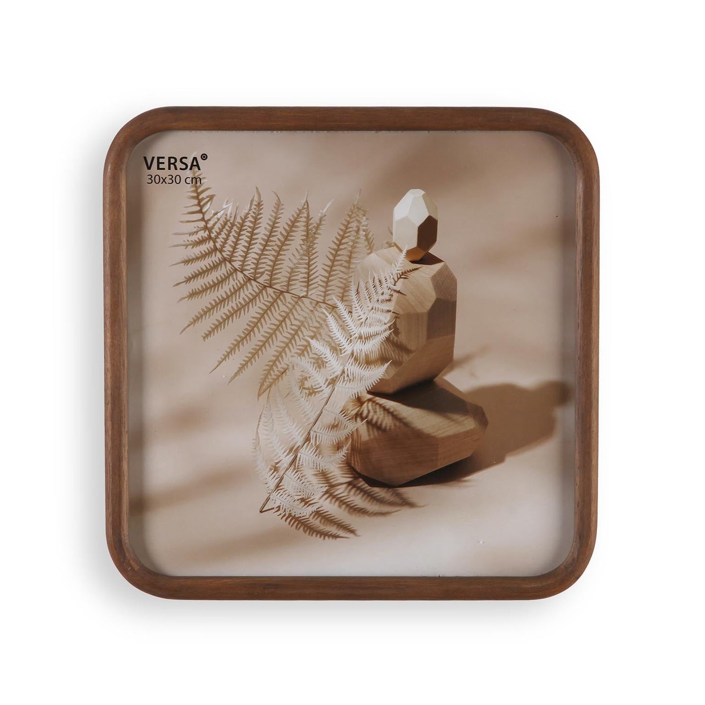 PORTAFOTO DE MADERA CLAY 30x30 VERSA 2026 JUNIO
