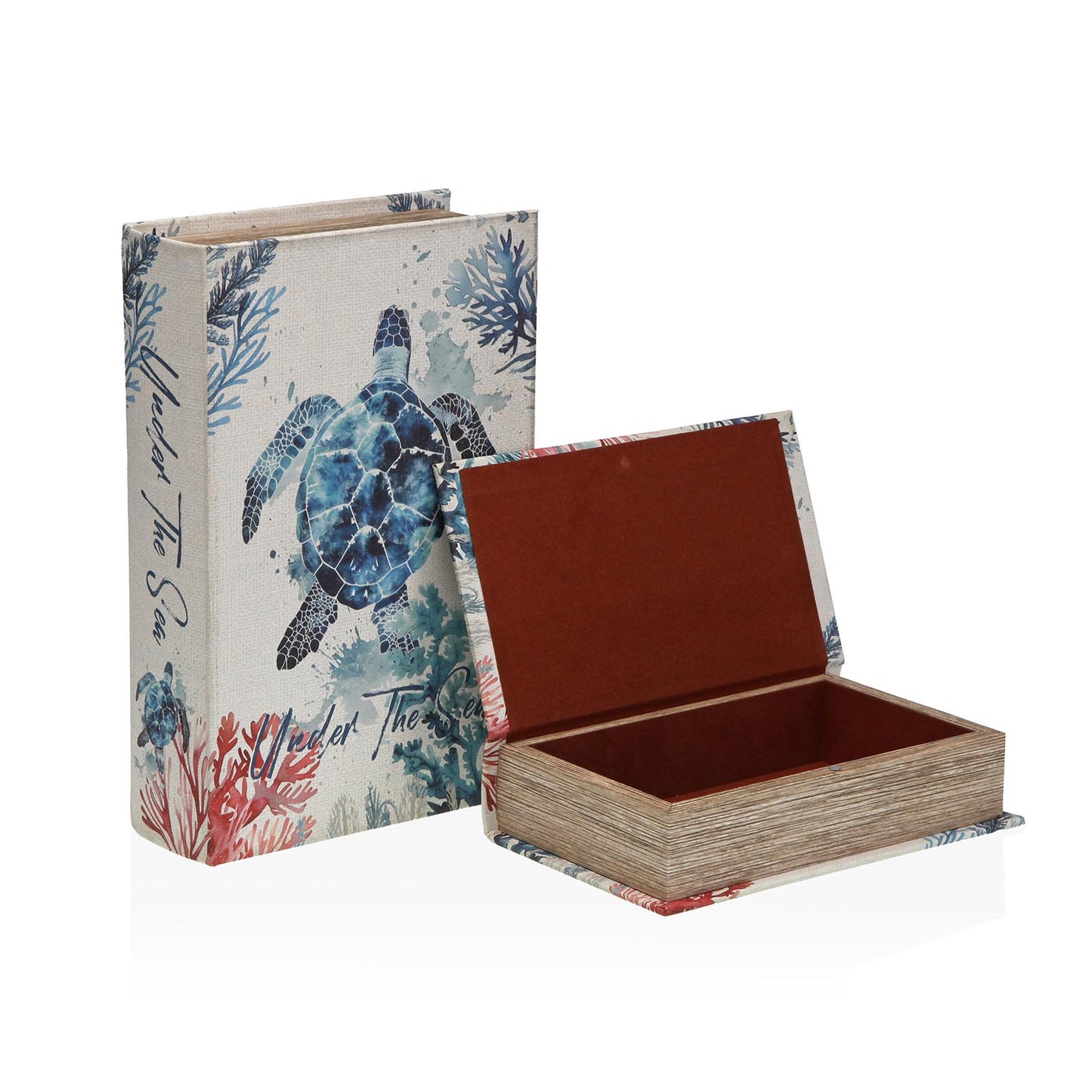 SET DE 2 LIBROS DE DECORACION UNDER THE SEA VERSA 2026 JUNIO
