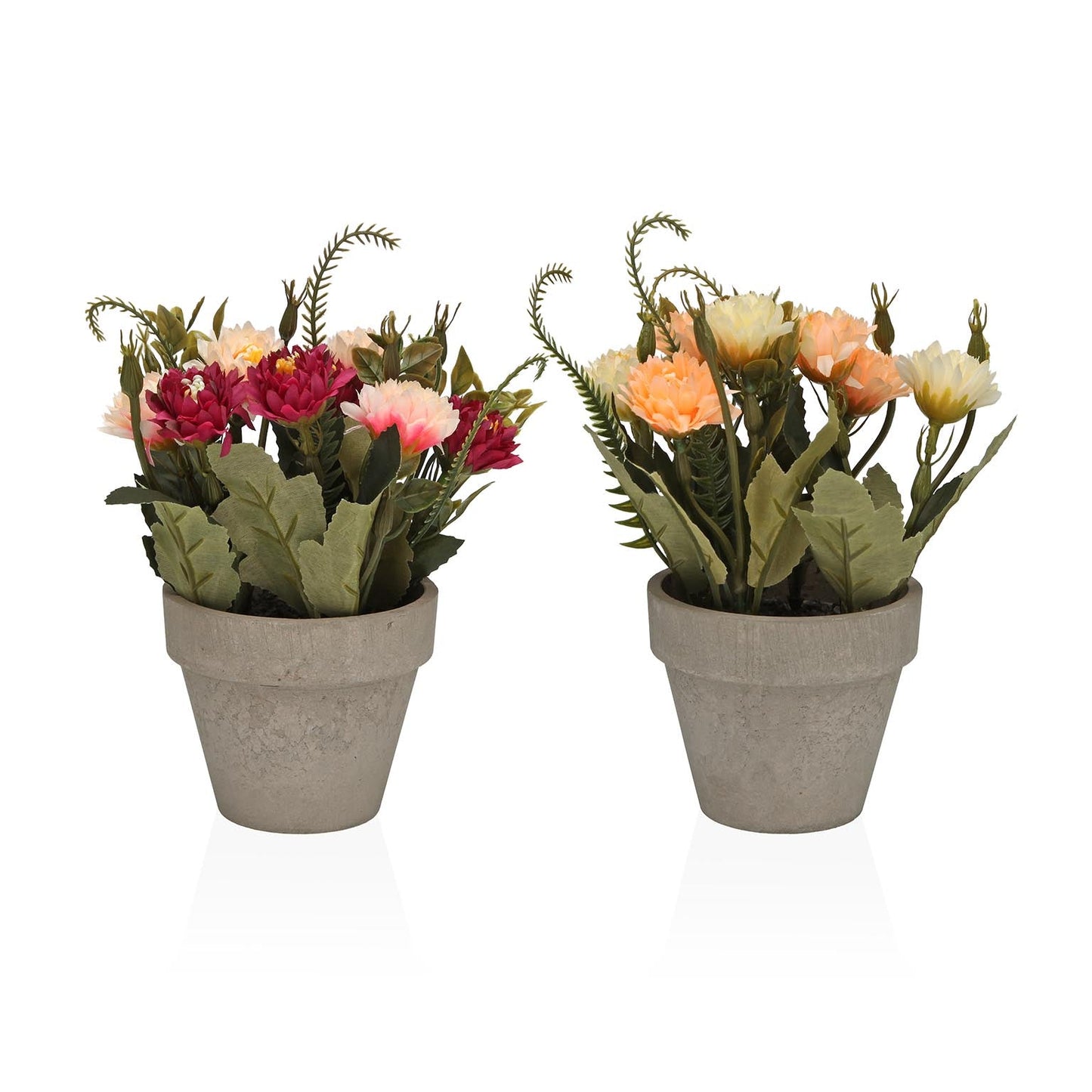 SURTIDO DE MACETA DECORATIVA CON CLAVELES 26 CM VERSA 2026 JUNIO