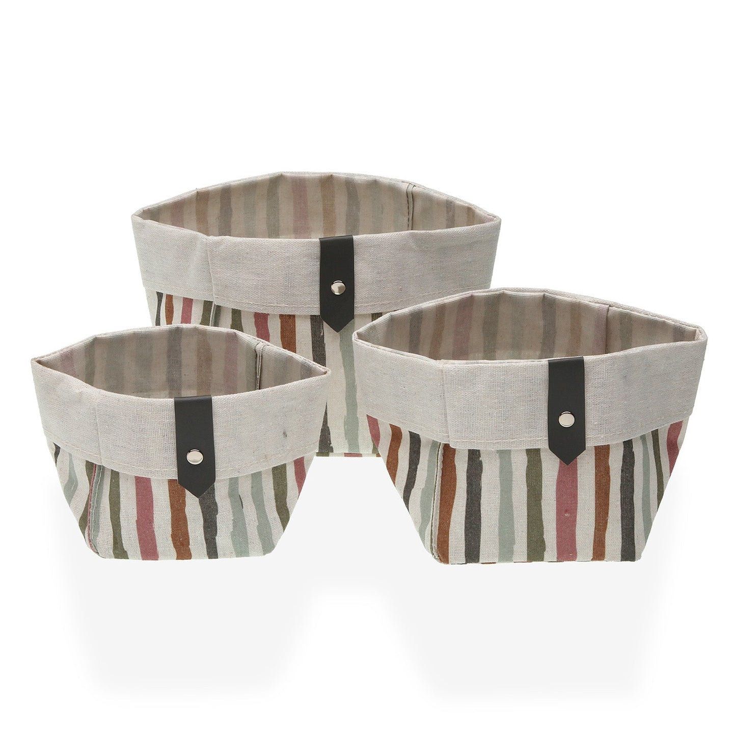 SET 3 CESTAS CUADRADAS LIGNE VERSA 2026 JUNIO