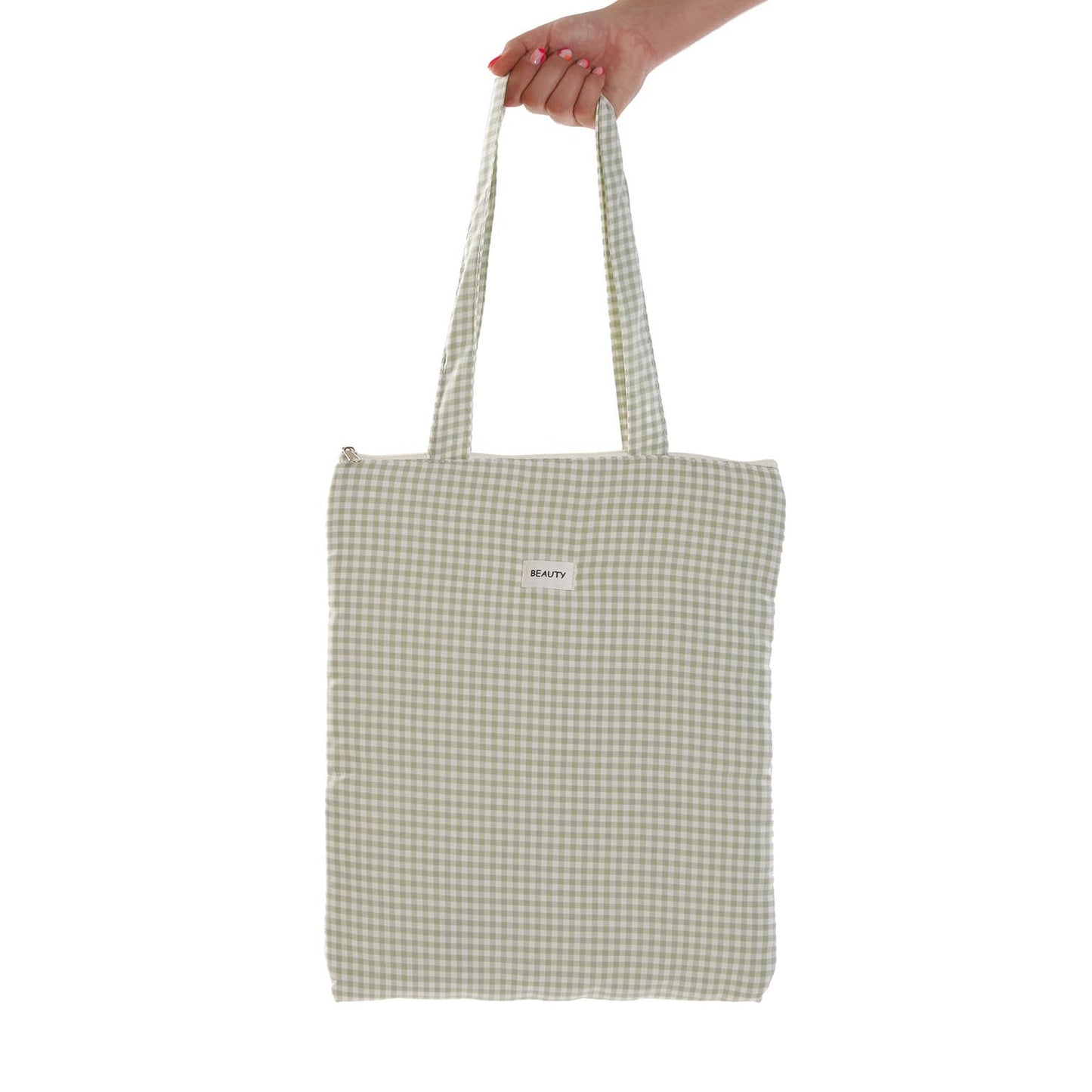 BOLSO VICHY VERDE VERSA 2026 JUNIO