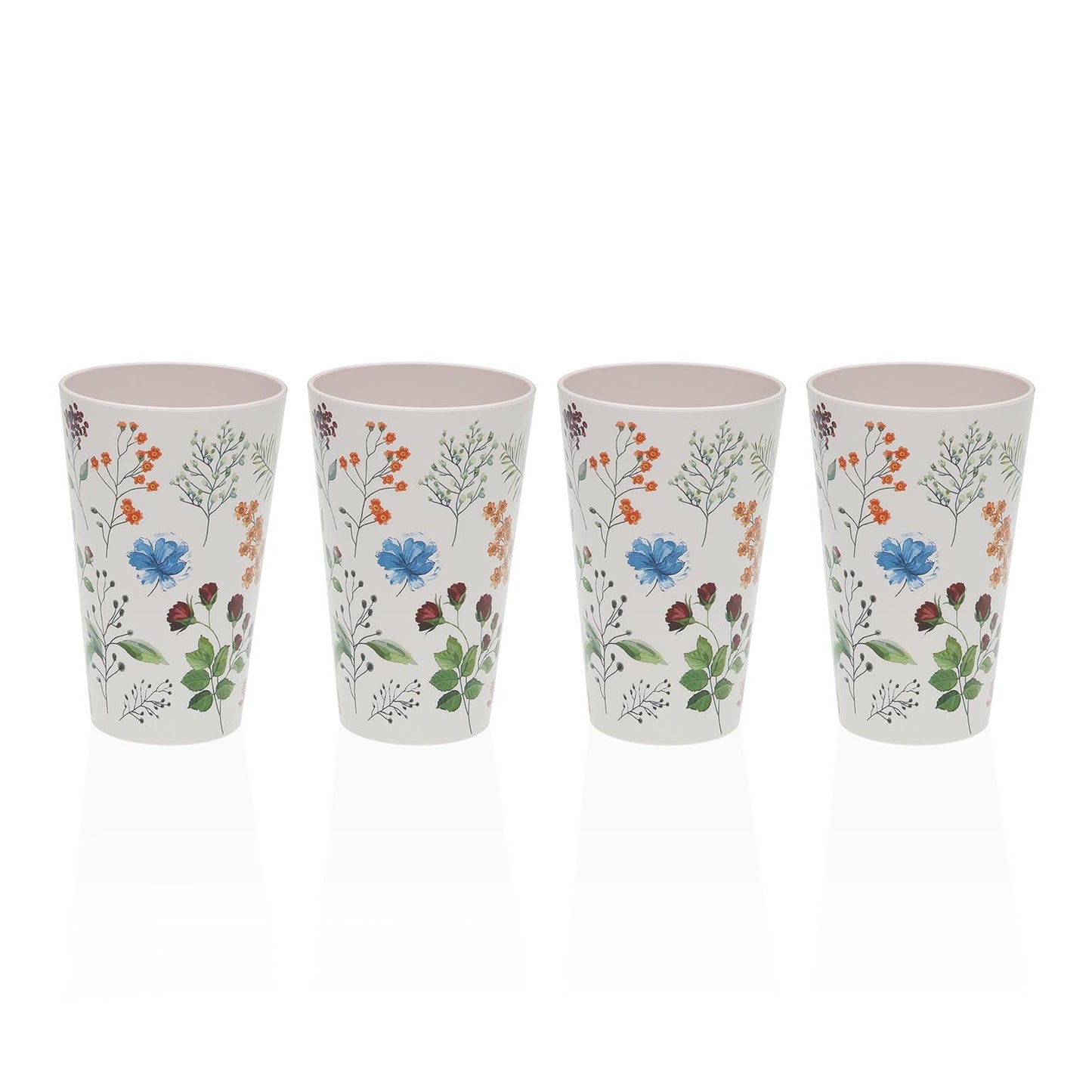 SET 4 VASOS SPRING Versaotoño