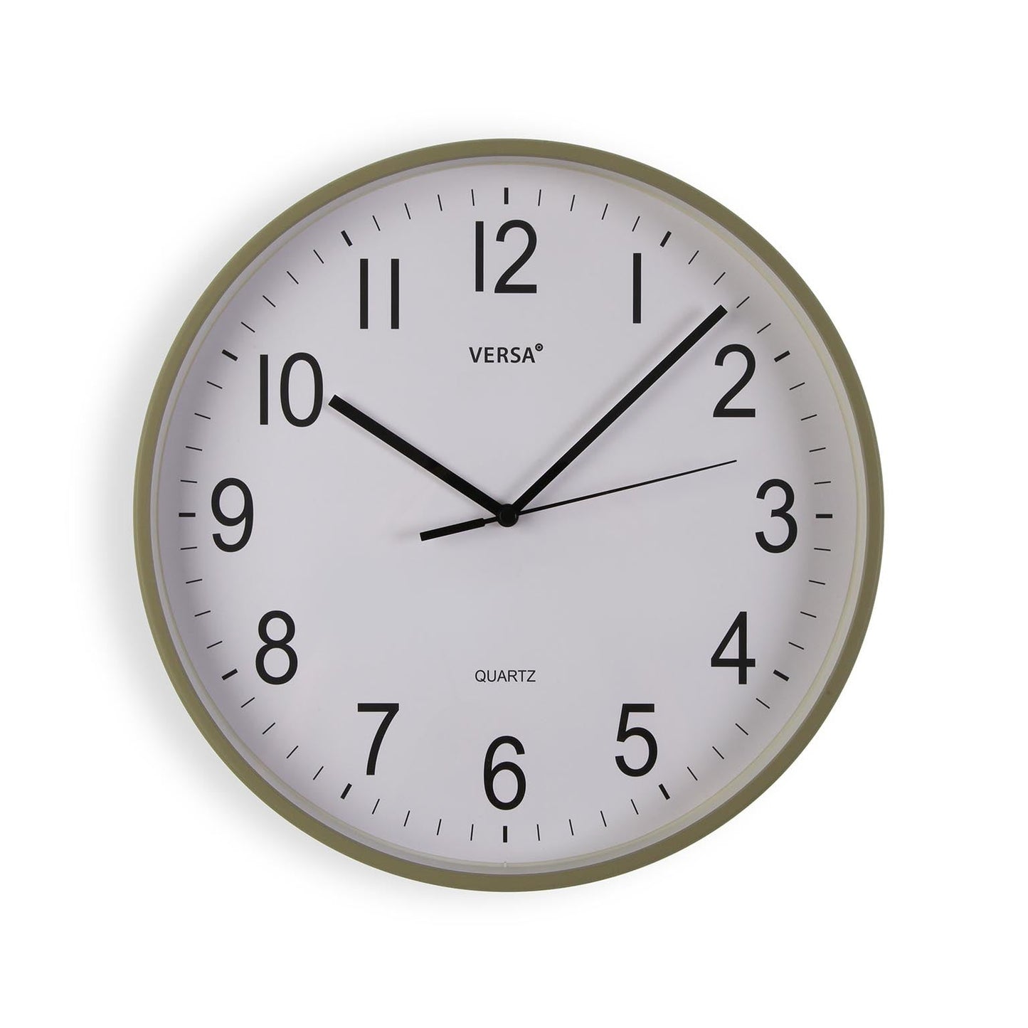 RELOJ DE PARED VERDE CLARO 35CM VERSA 2026 JUNIO