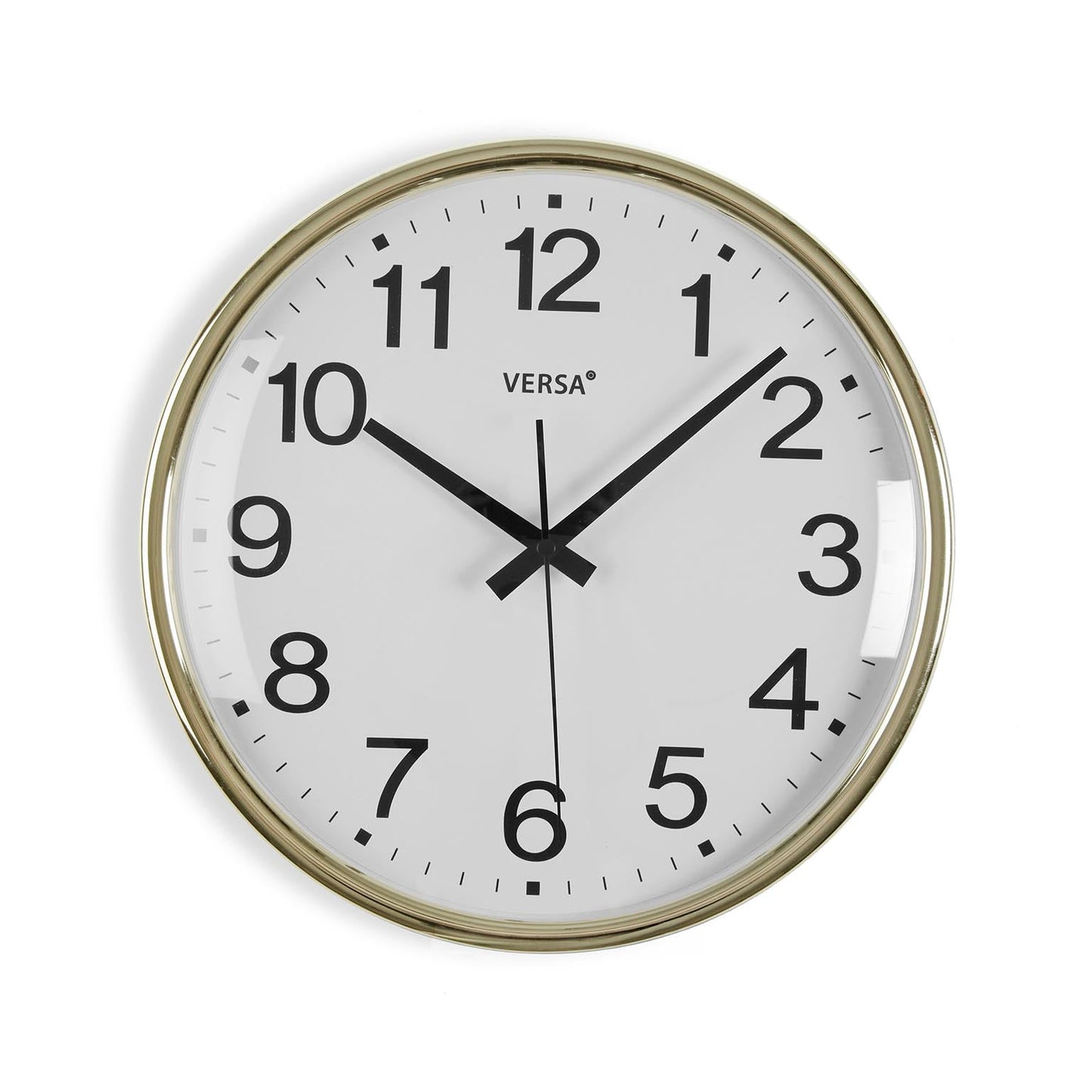RELOJ PARED GIA DORADO 31CM VERSA 2026 JUNIO