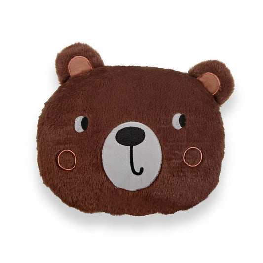 COJIN CON RELLENO OSO MARRON OSCURO Versaotoño