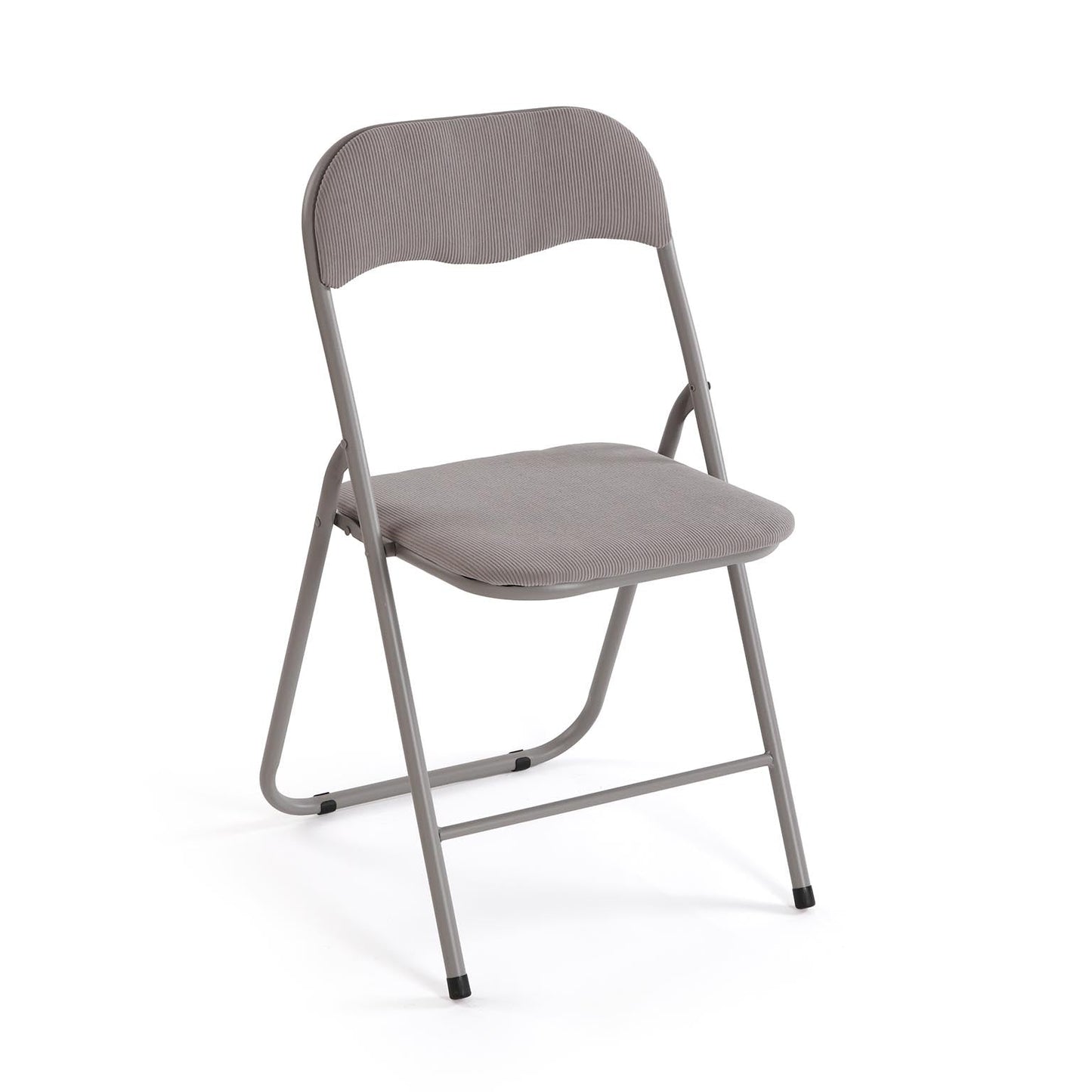SILLA PLEGABLE LIRA CORDUROY GRIS Versaotoño