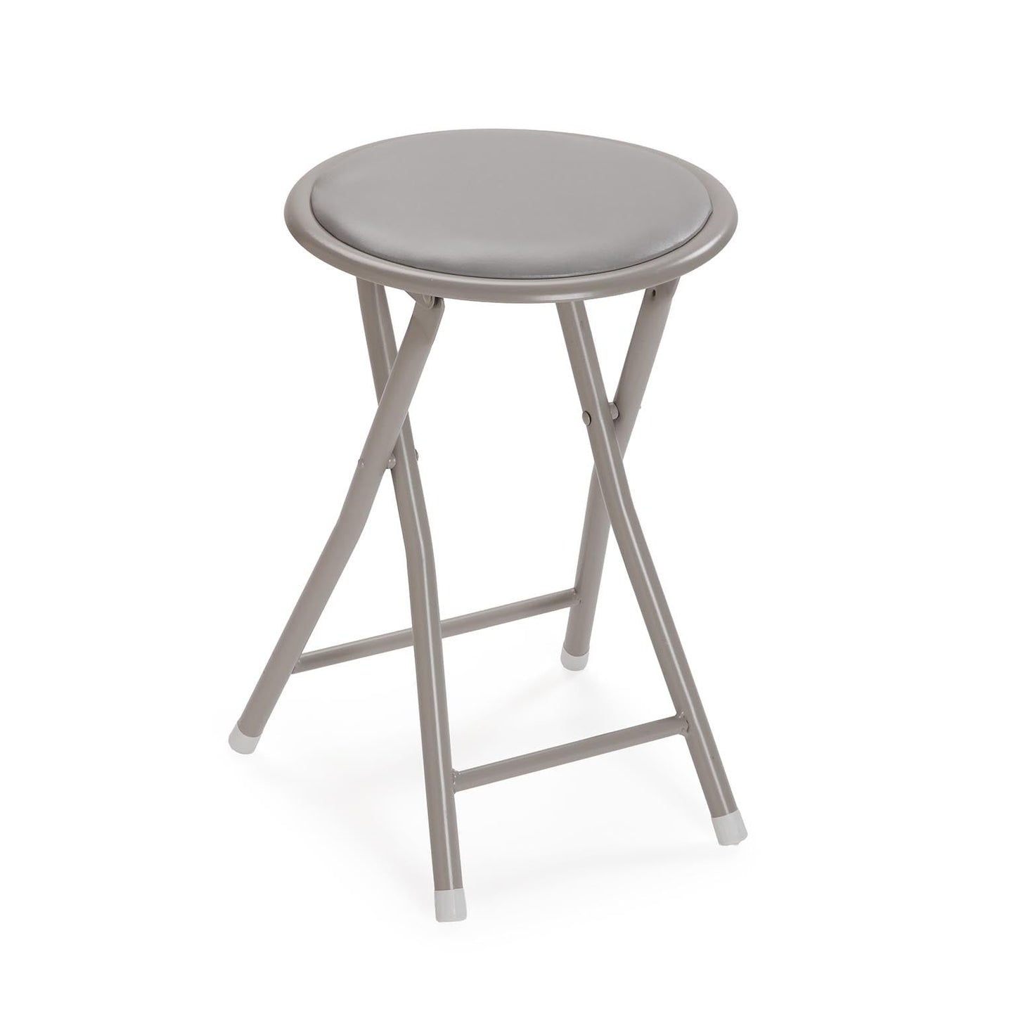 TABURETE PLEGABLE TOBY GRIS VERSA 2026 JUNIO