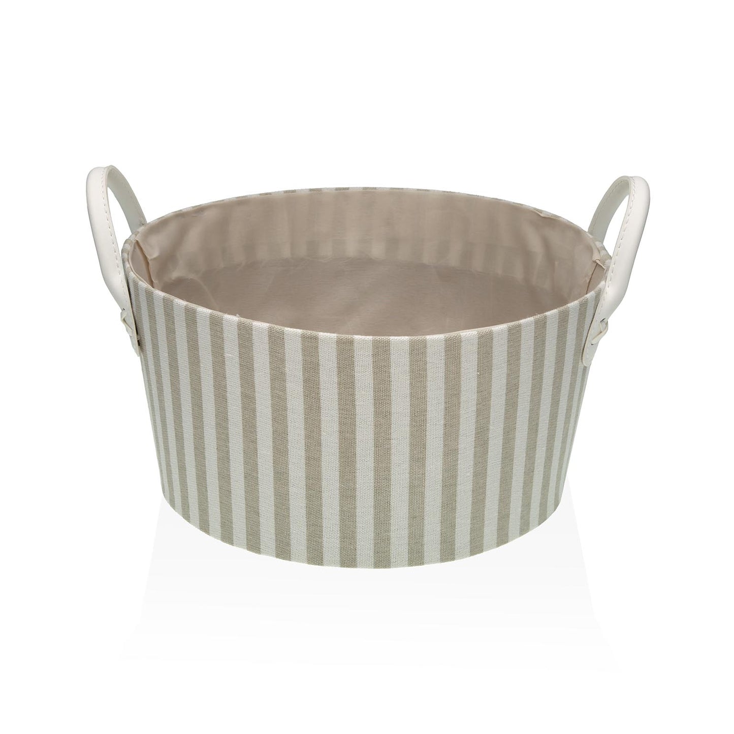 CESTA REDONDA RAYAS GRIS VERSA 2026 JUNIO
