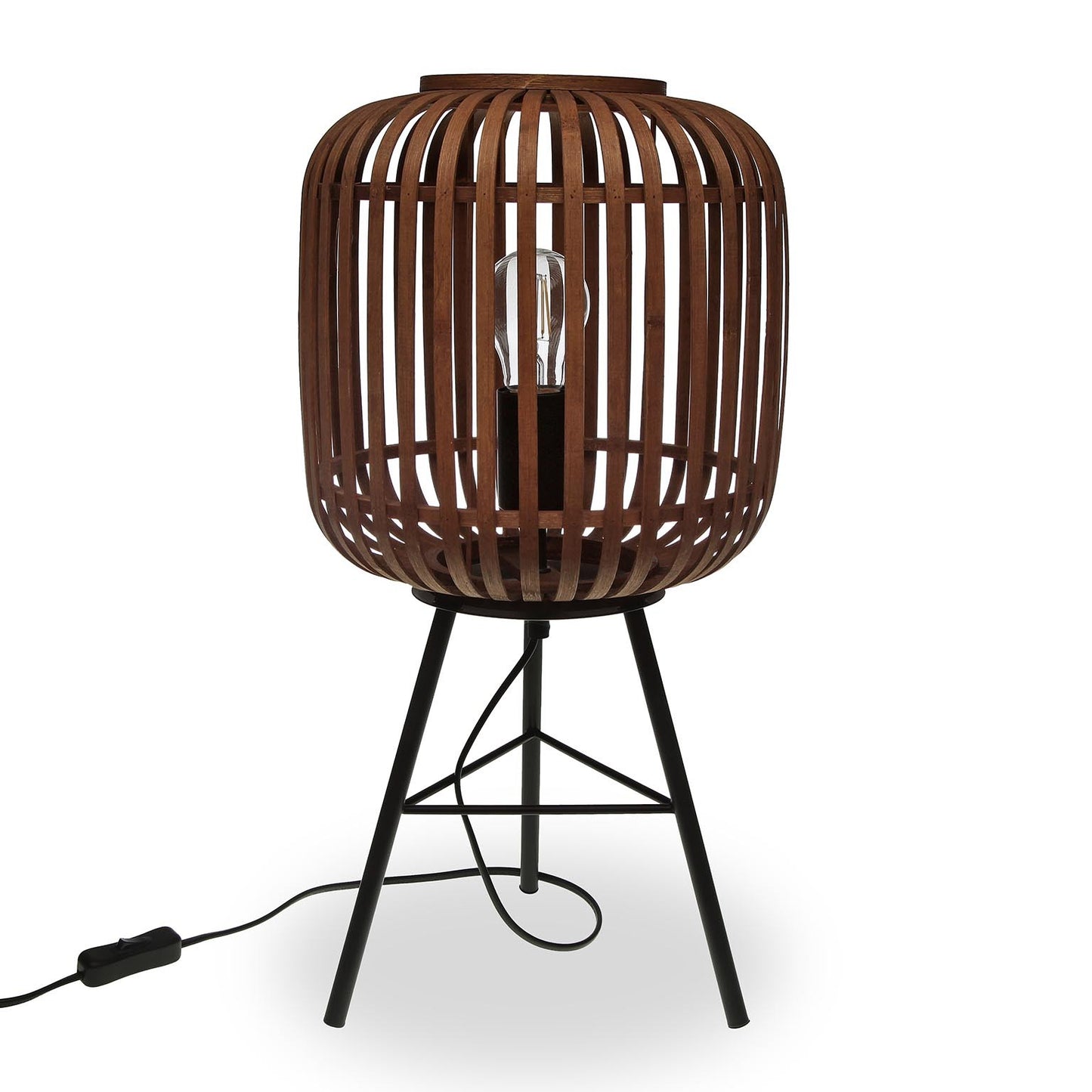 LAMPARA DE MESA BROWN BAMBÚ VERSA8NOV
