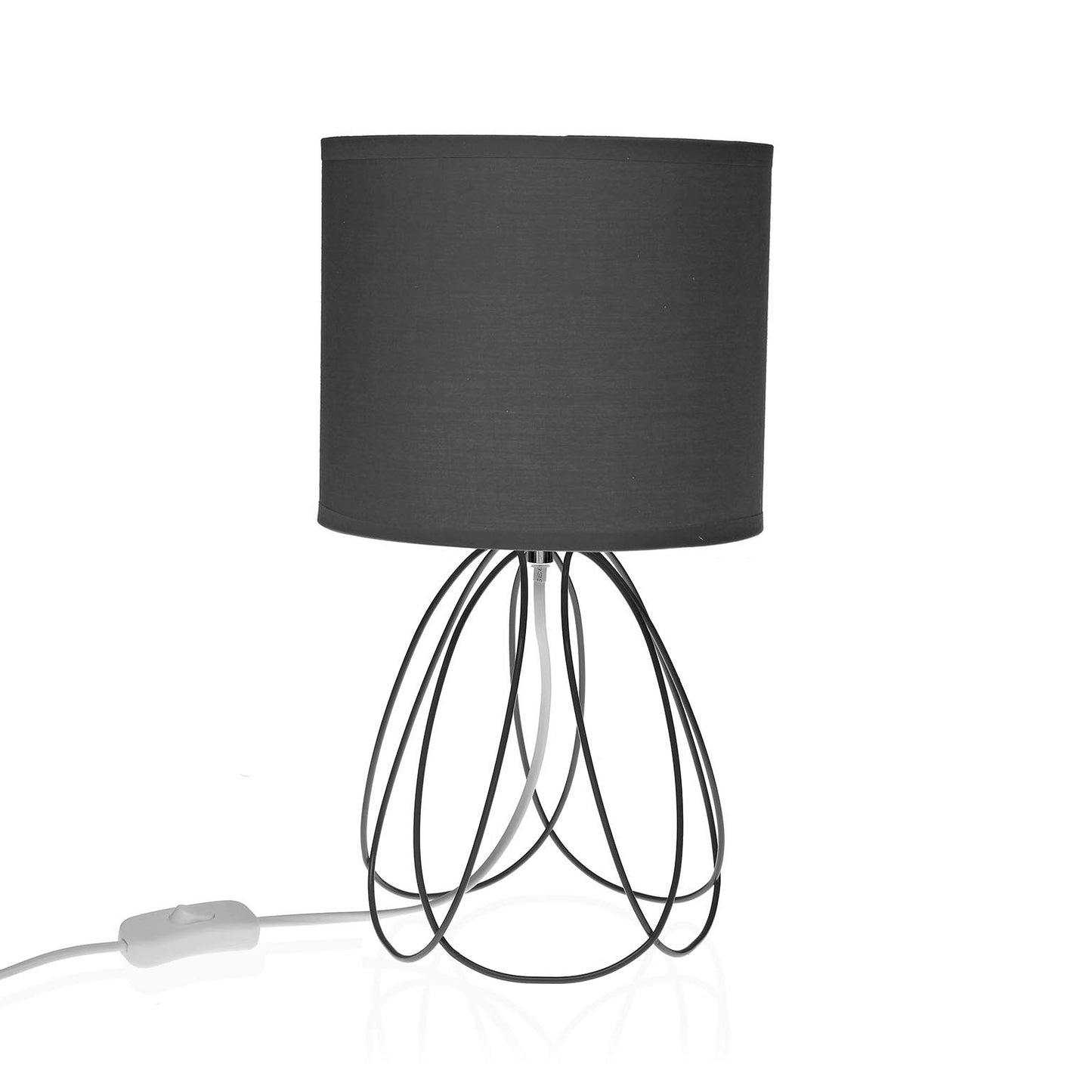 LAMPARA DE MESA MILA GRIS VERSA8NOV