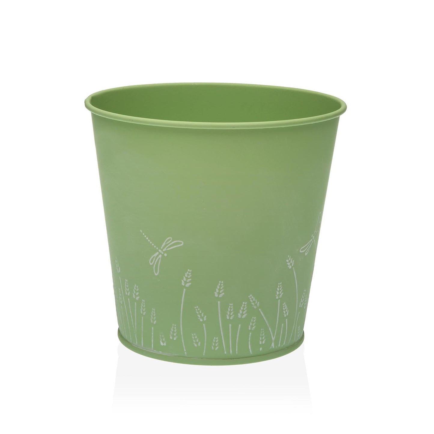 MACETA REDONDA ZINK M GREEN VERSA8NOV
