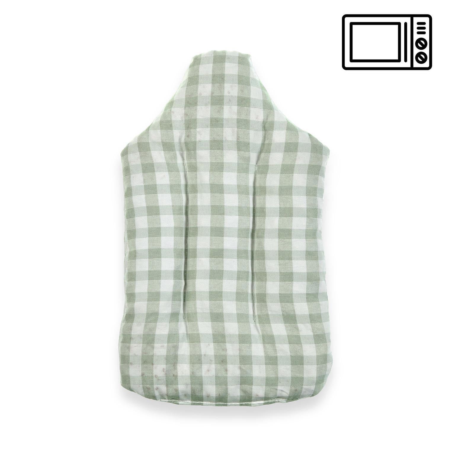 ALMOHADA TERMICA VICHY VERDE Versaotoño