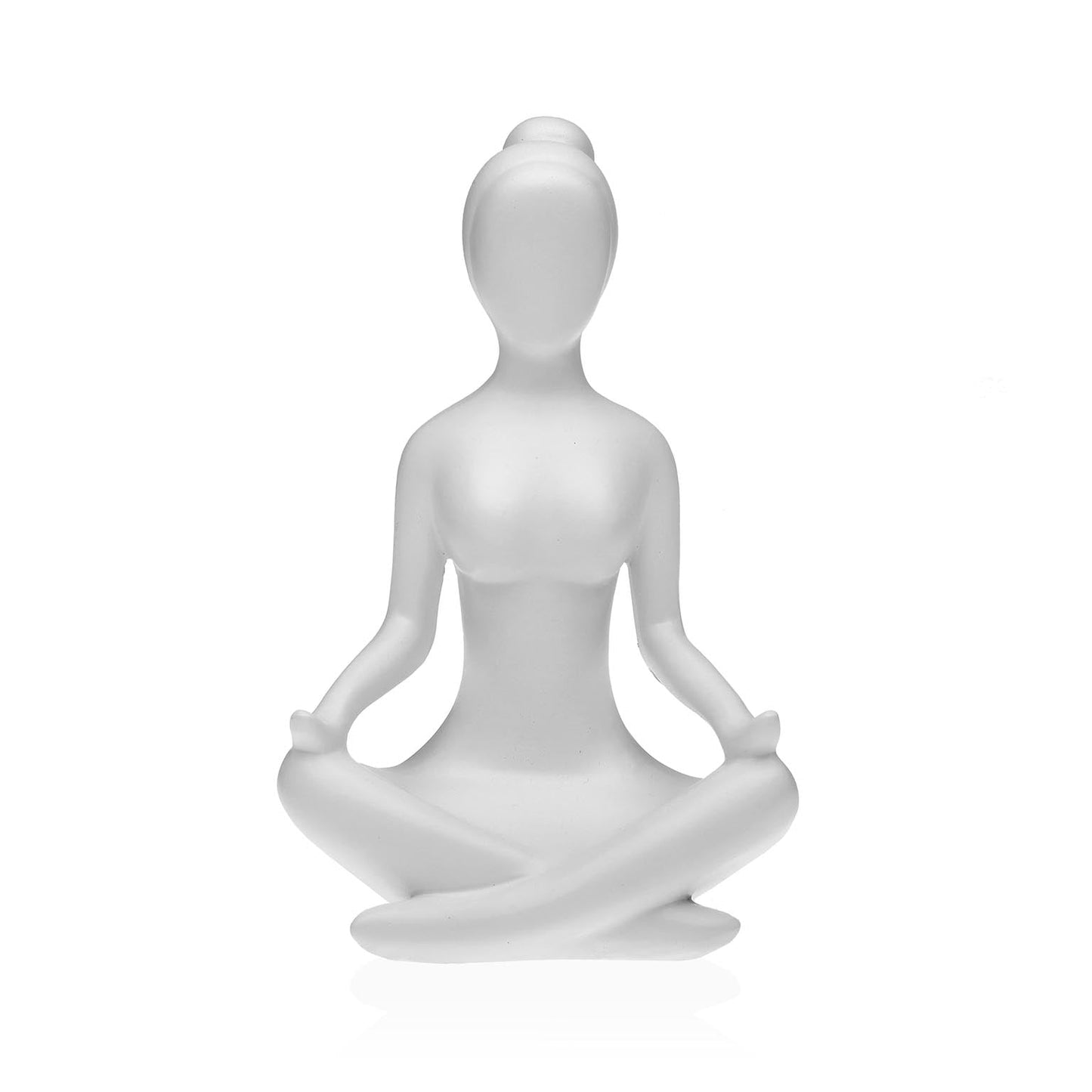 FIGURA YOGA BLANCA Versaotoño